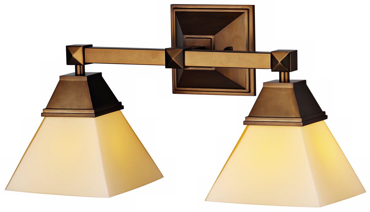Forecast Blush 16" Wide Deep Bronze Bathroom Light Fixture