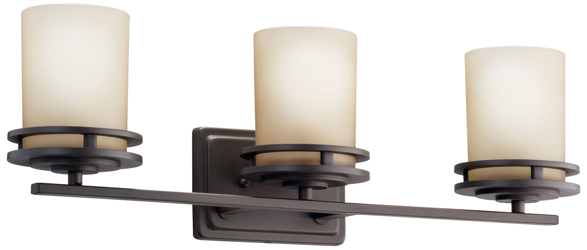 Hendrik Bronze 24" Wide Bathroom Light Fixture
