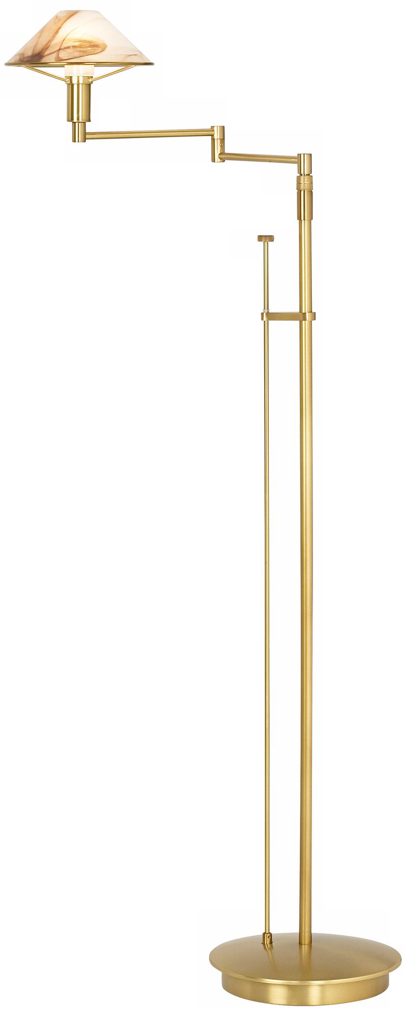 Holtkoetter Alabaster Shade Floor Lamp