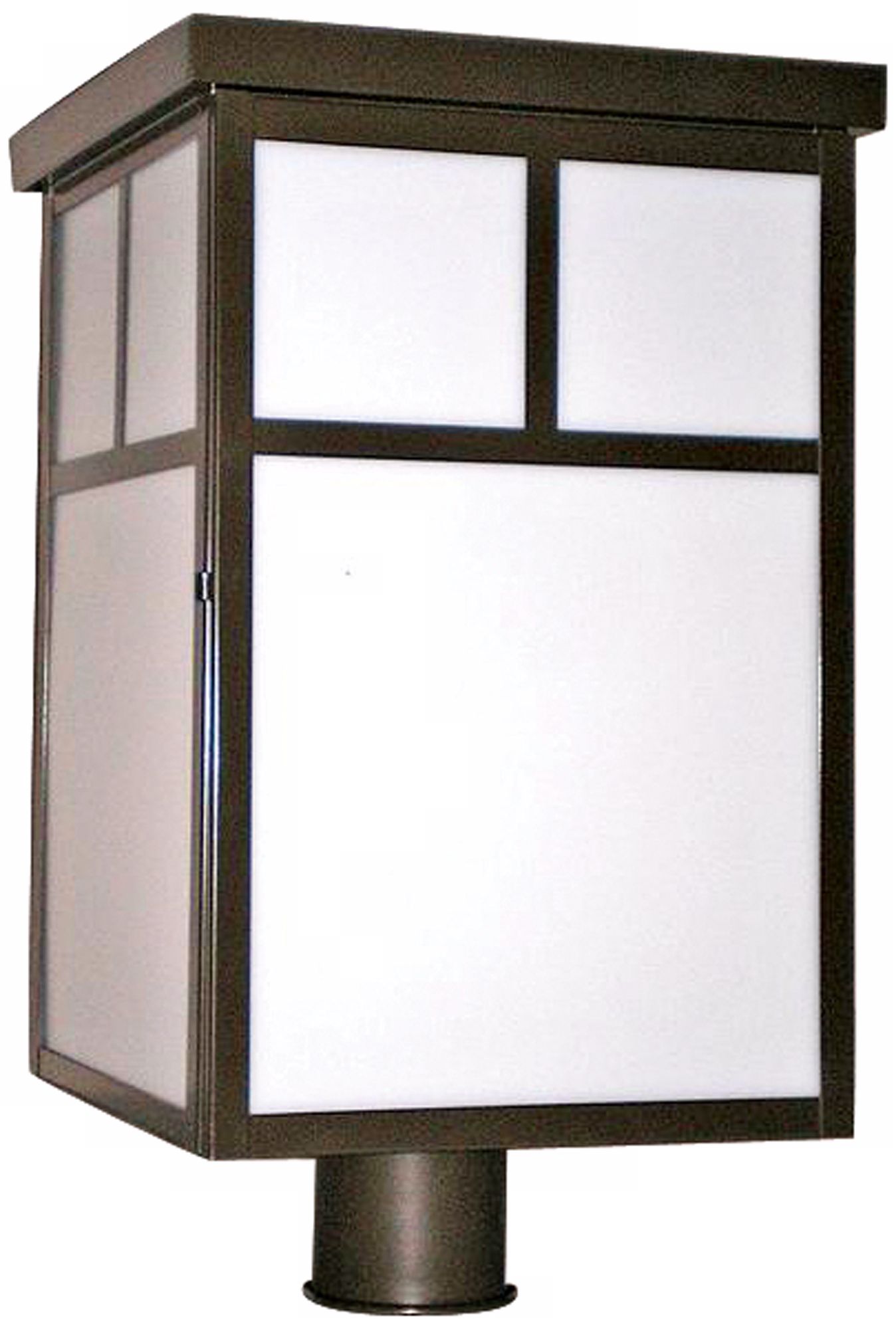 Bronze Finish 19" High Post Light