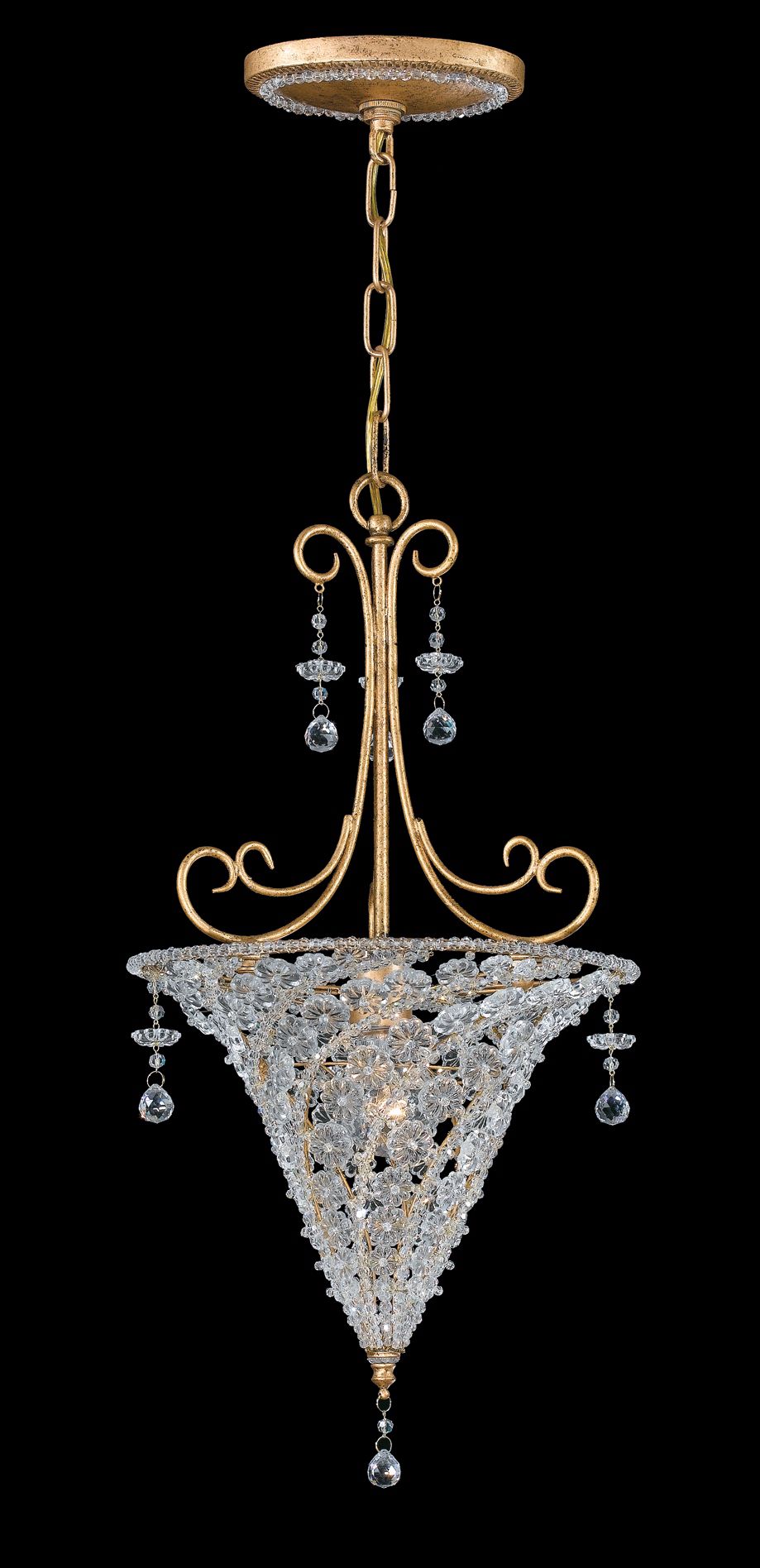 Clear Crystal Pendant Chandelier