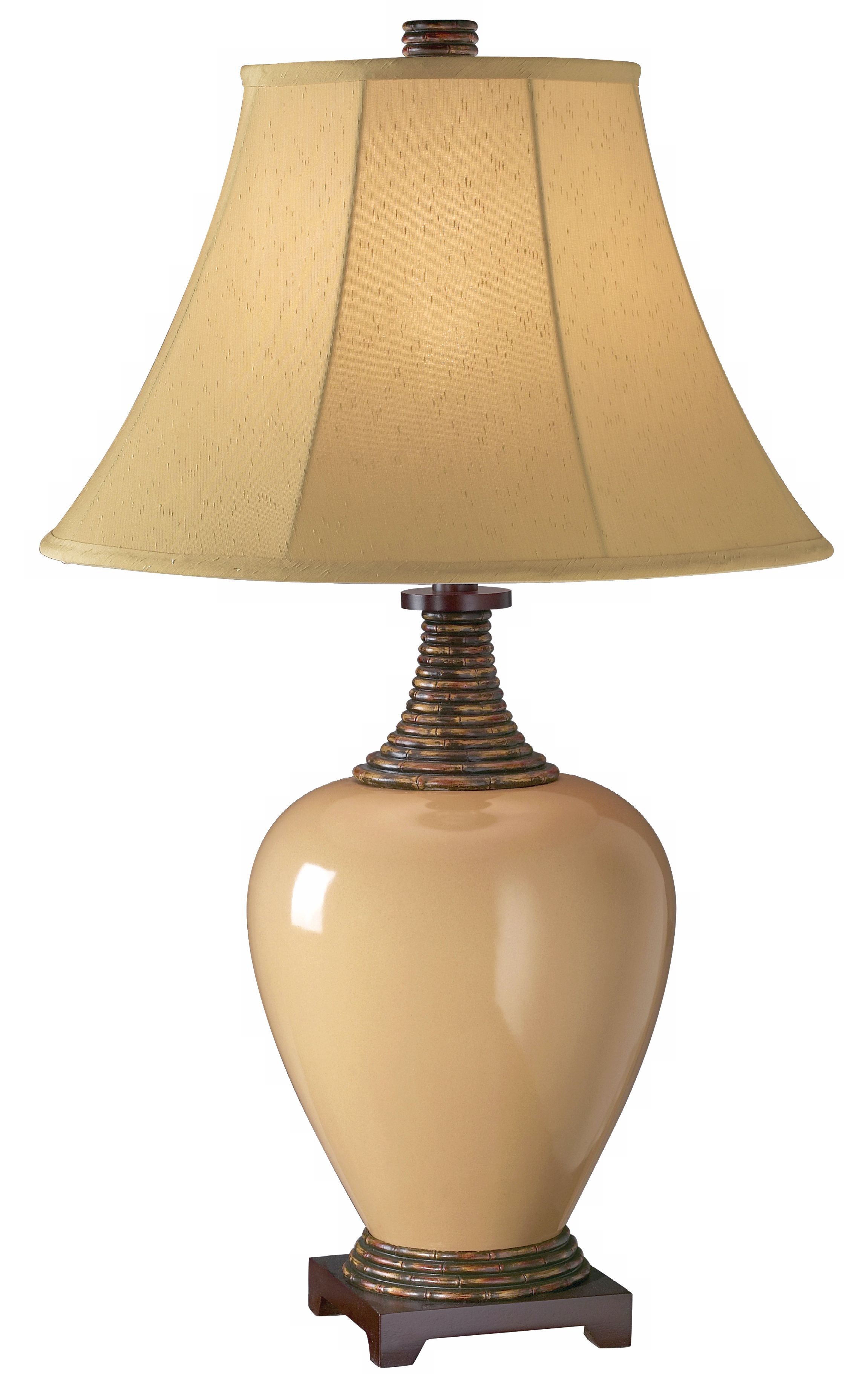 Kathy Ireland Asian Dynasty Ceramic Ginger Jar Table Lamp