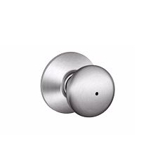 Plymouth Privacy Satin Chrome Schlage Door Knob