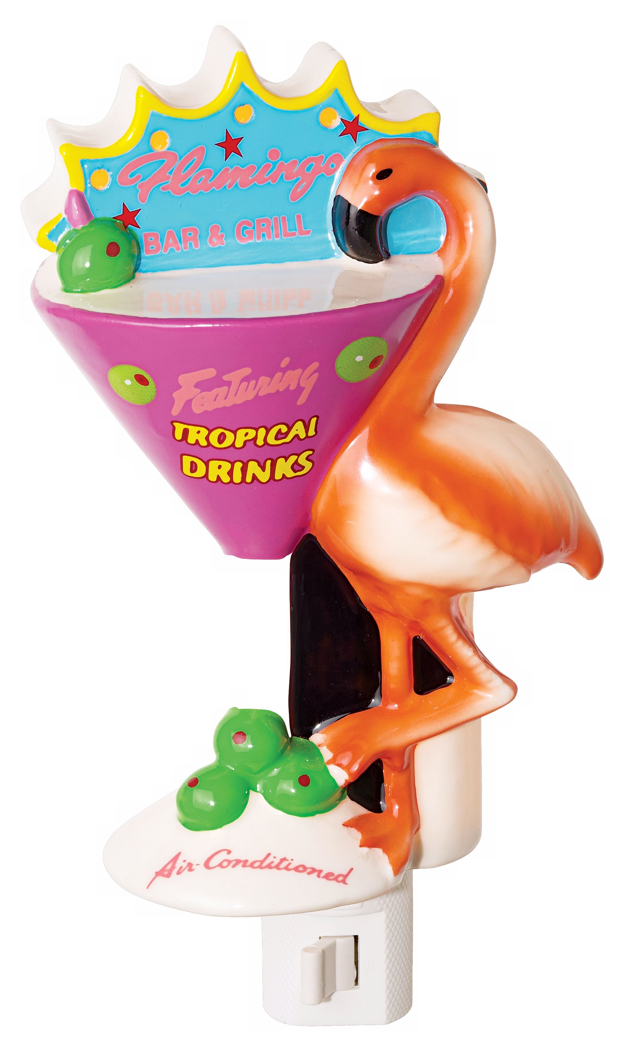 Flamingo Grill Night Light