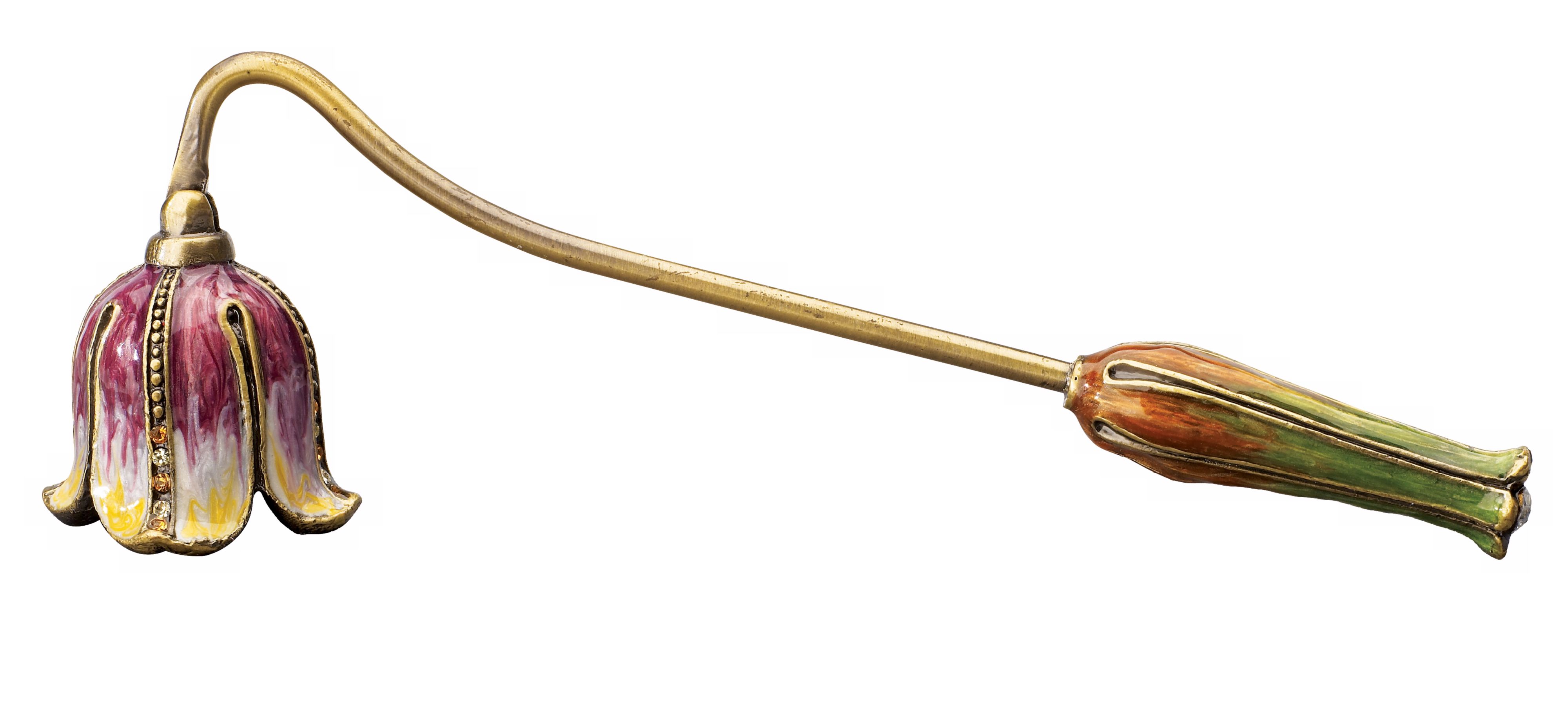 Tulip Jeweled Candle Snuffer