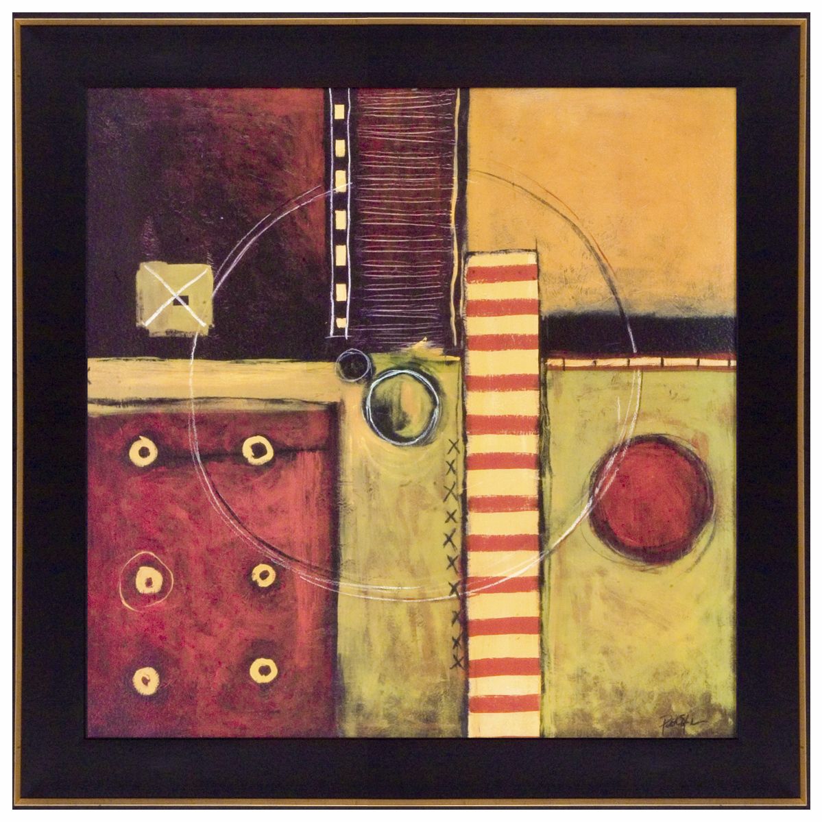 Time Passing Print 33 1/2" Square Wall Art