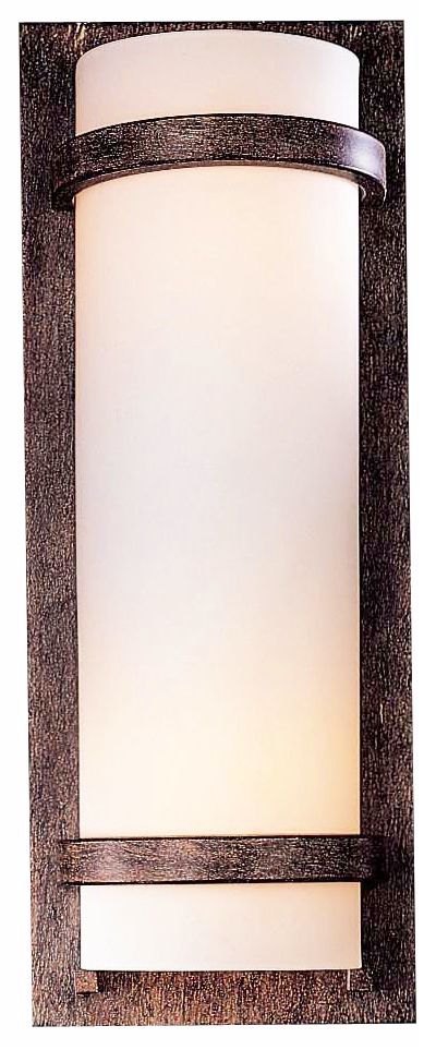 Contemporary Iron Oxide Wall Sconce