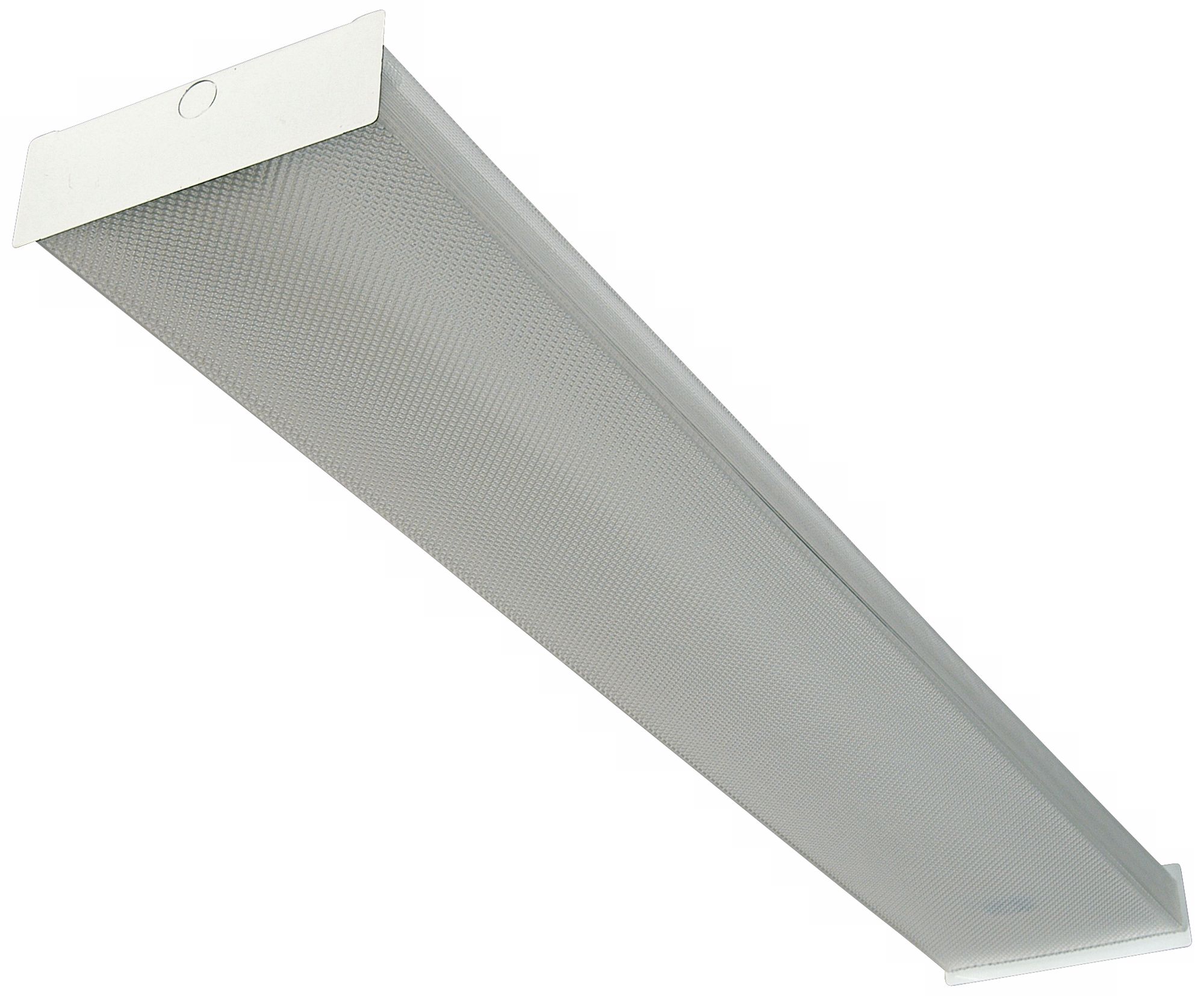 Zephyr Wrap 48" Wide White Ceiling Emergency Light