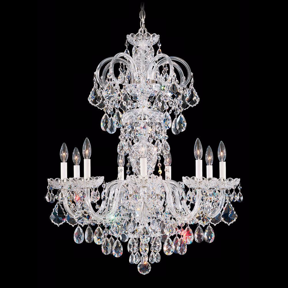 Schonbek Olde World Collection 27" Wide Crystal Chandelier