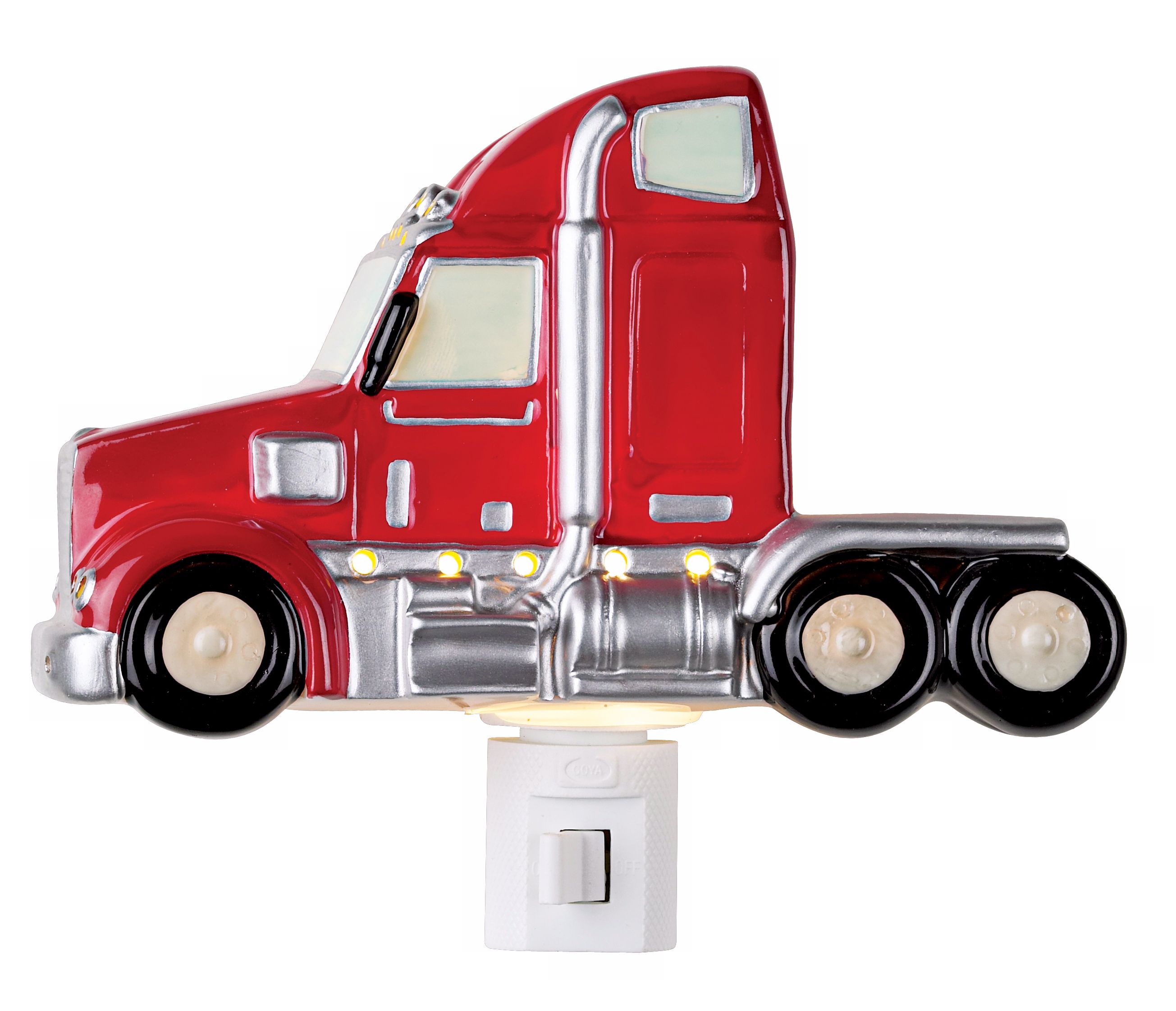 Big Red Truck Night Light