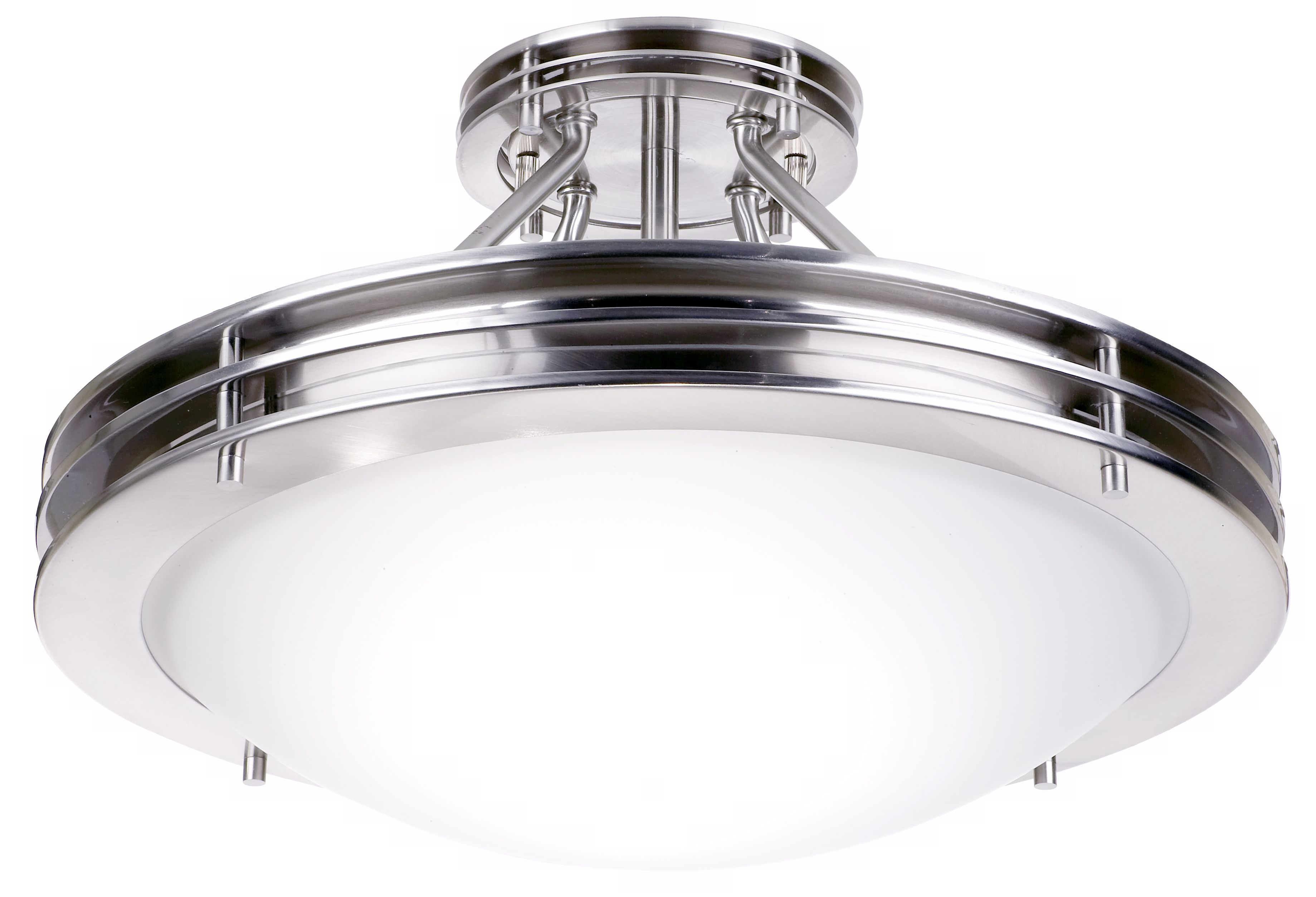 Industrial 16" Wide Ceiling Light Fixture
