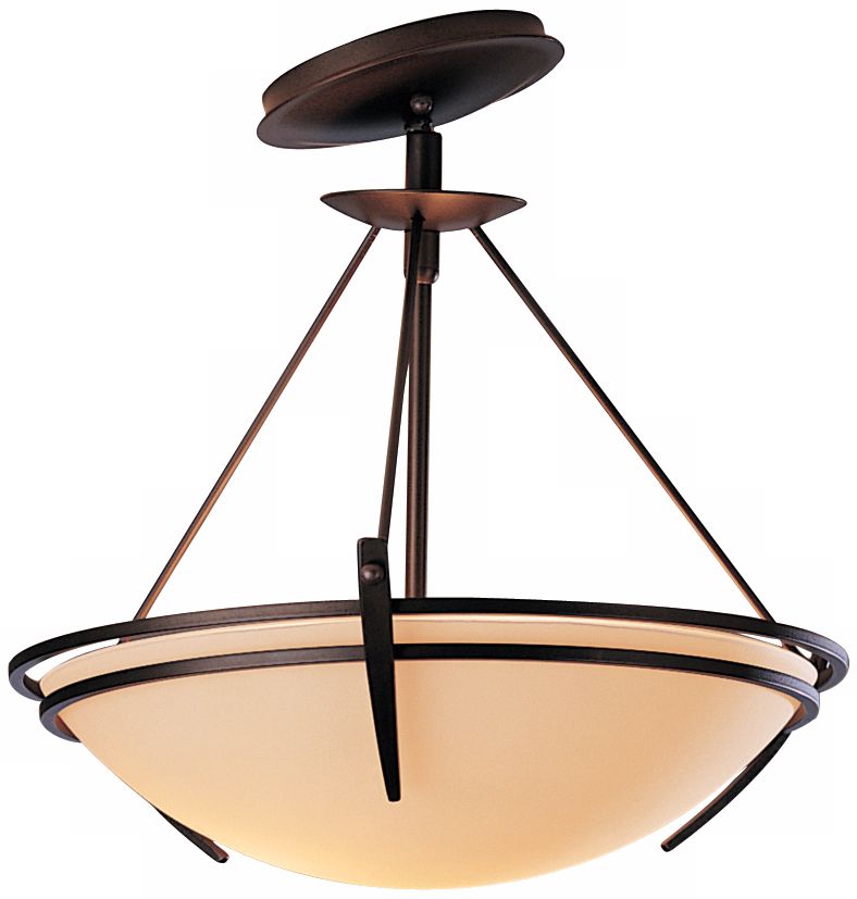 Presidio Tryne Bronze 16 1/2" Wide Slope Mount Ceiling Light