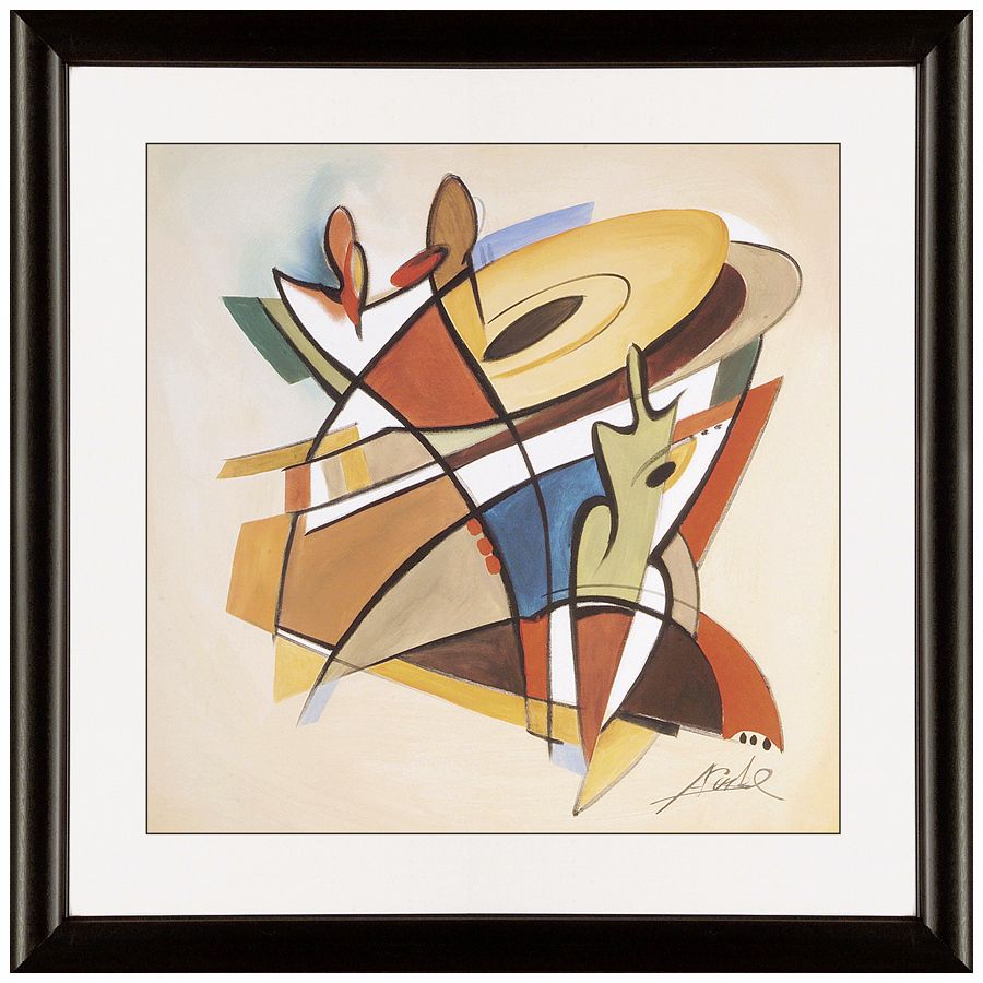 Hot  & Sassy III 36 1/2" Square Wall Art