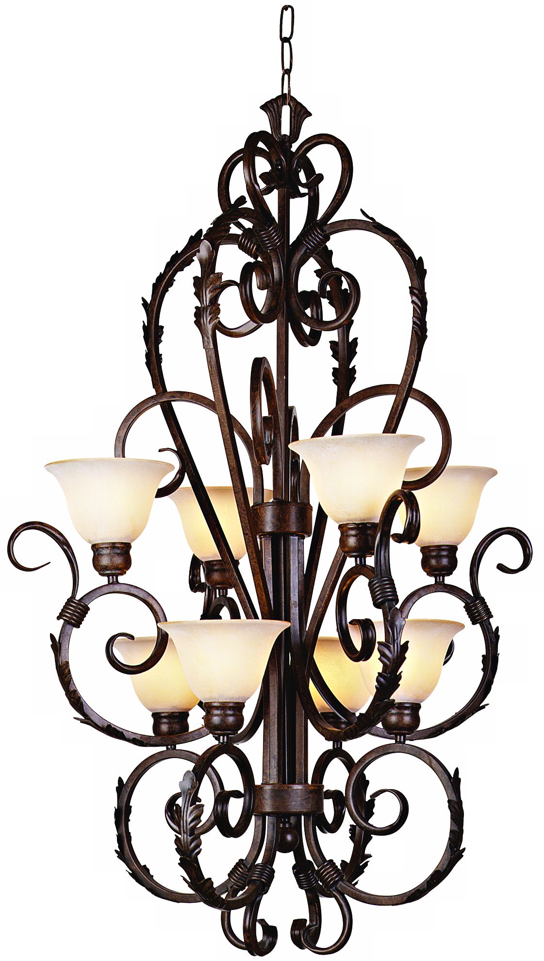 Vicosa Collection Eight Light Entryway Chandelier