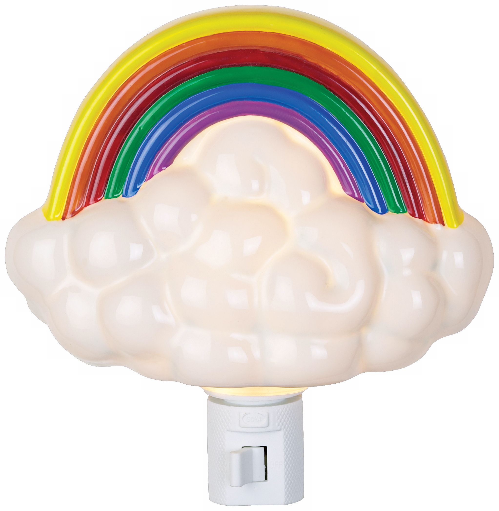 Rainbow Over Cloud Night Light