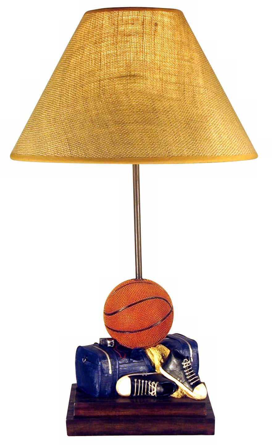 Hand Painted Basketball Table Lamp