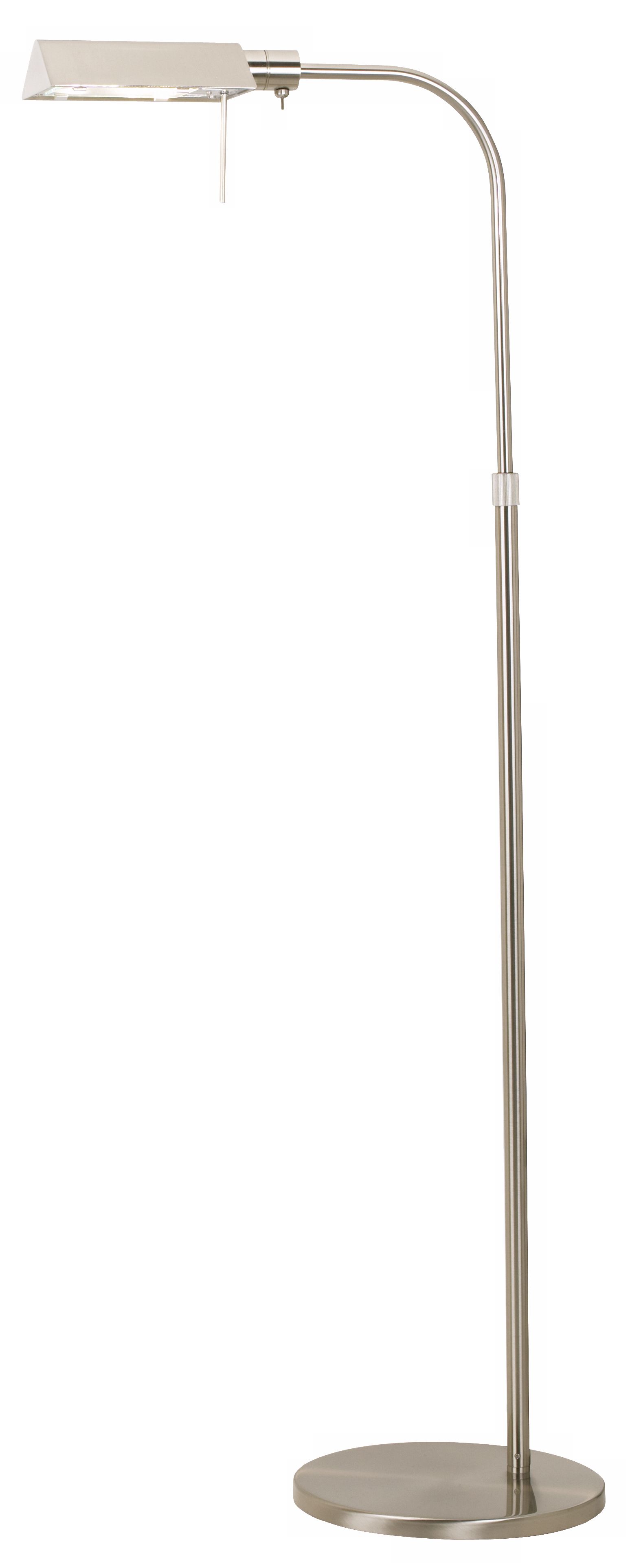 Sonneman Satin Nickel Tenda Pharmacy Adjustable Floor Lamp