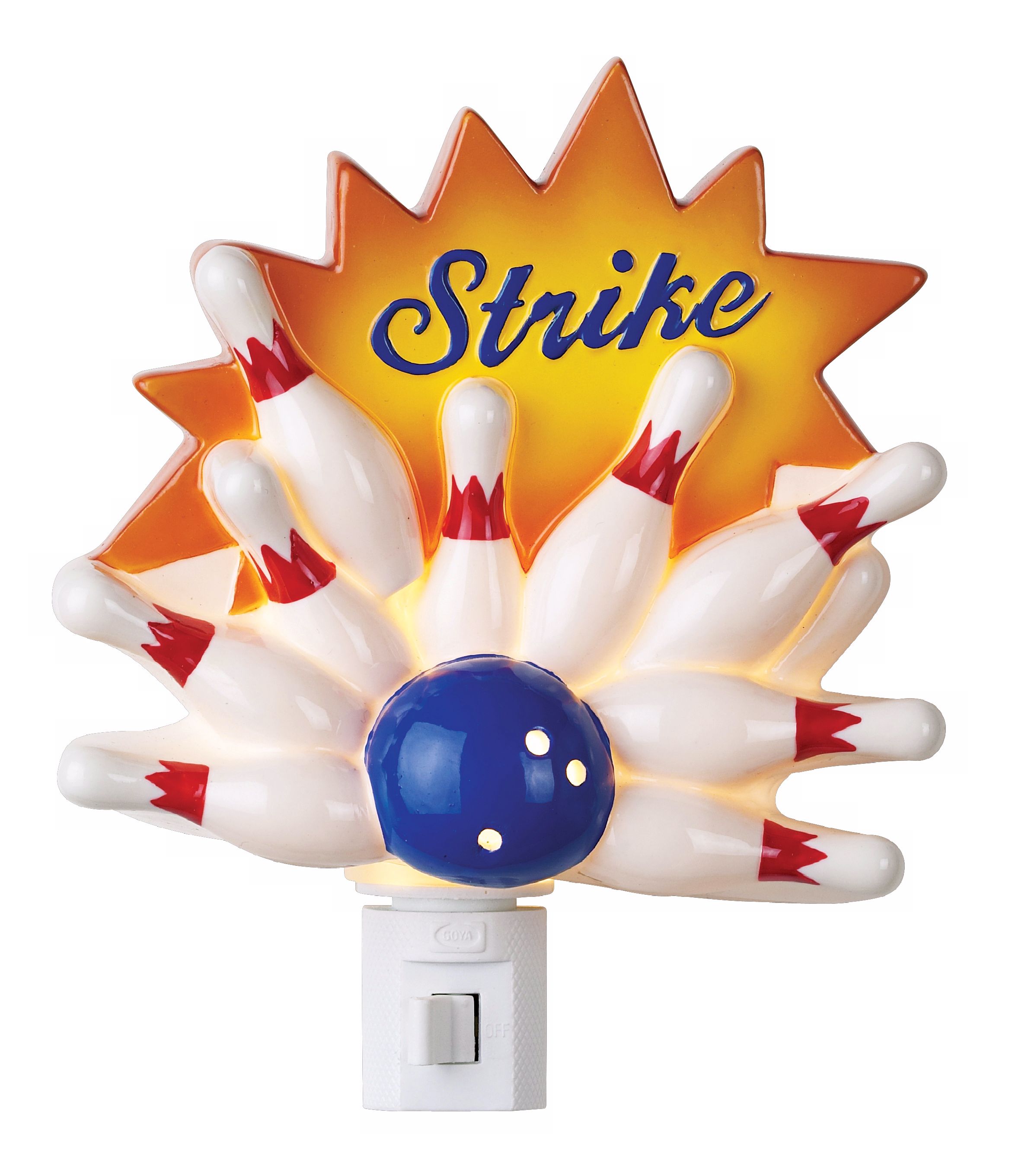 Bowling Pins Strike Night Light