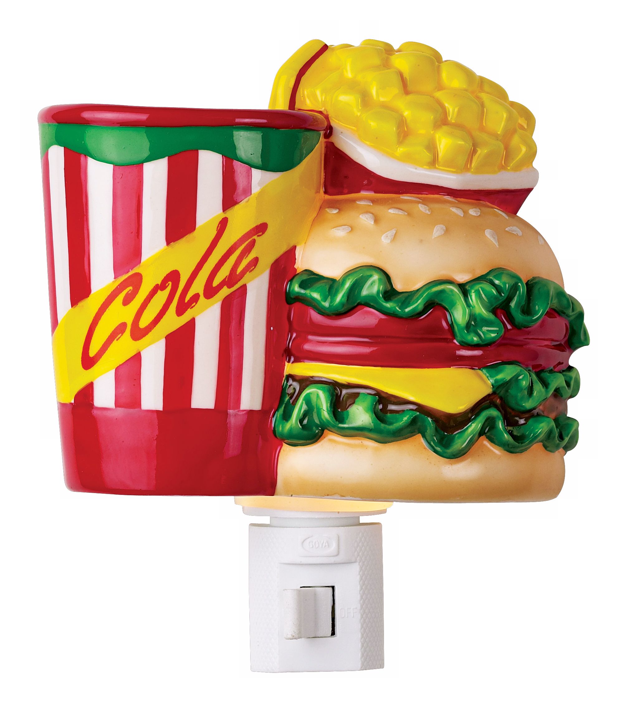 Hamburger Fries and Soda Night Light