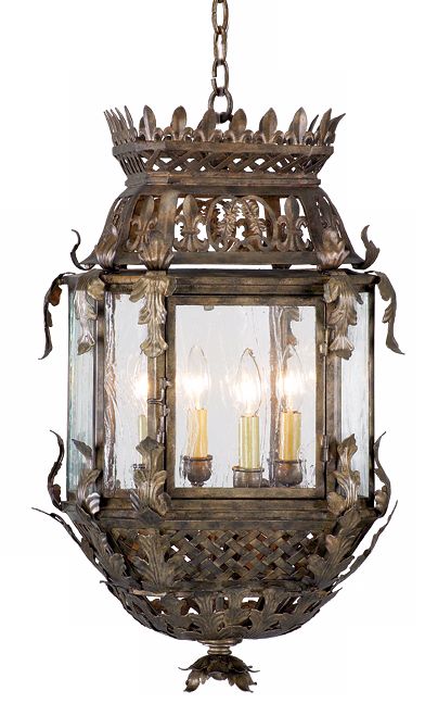 Odessa Collection 25" High Hanging Outdoor Light Fixture
