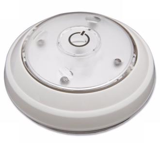 Rite Lite Battery Powered White LED Under Cabinet Puck Light 24929