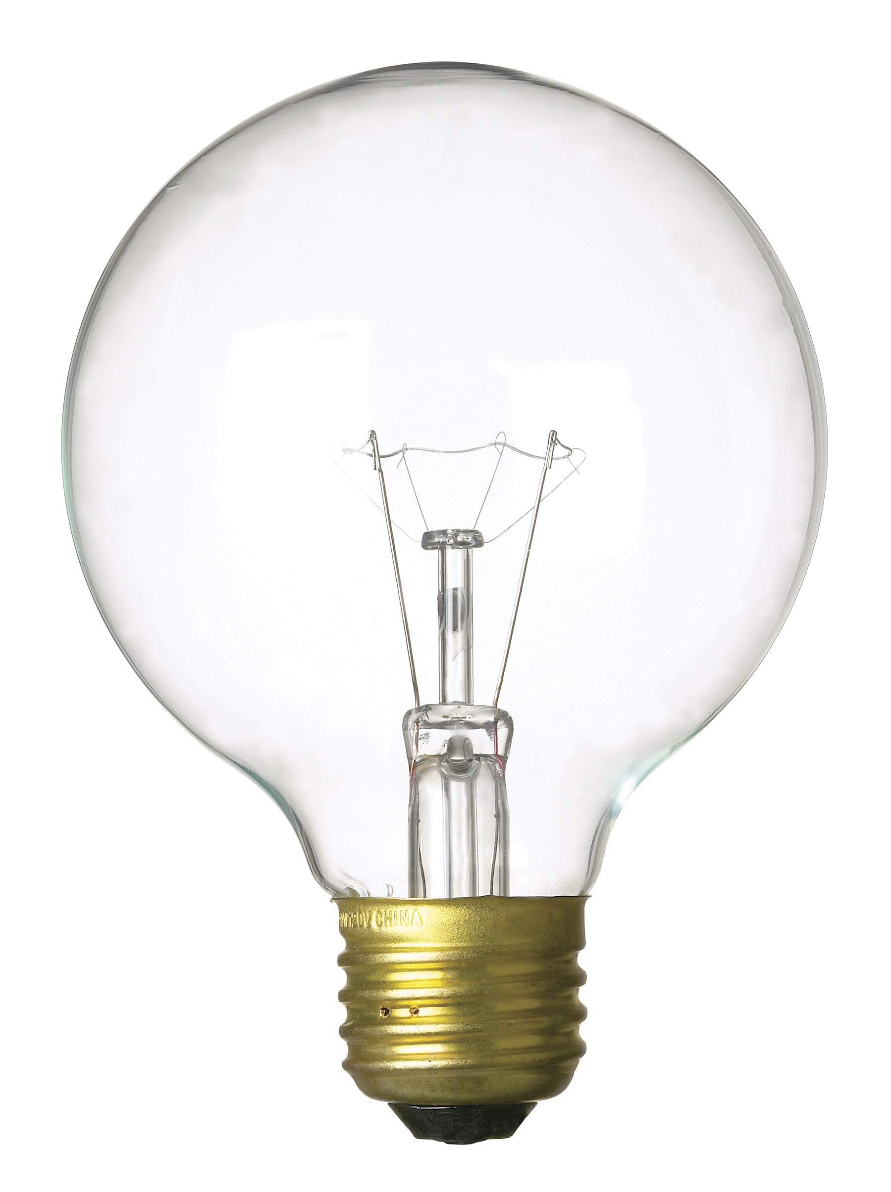 60-Watts G-25 Clear Light Bulb