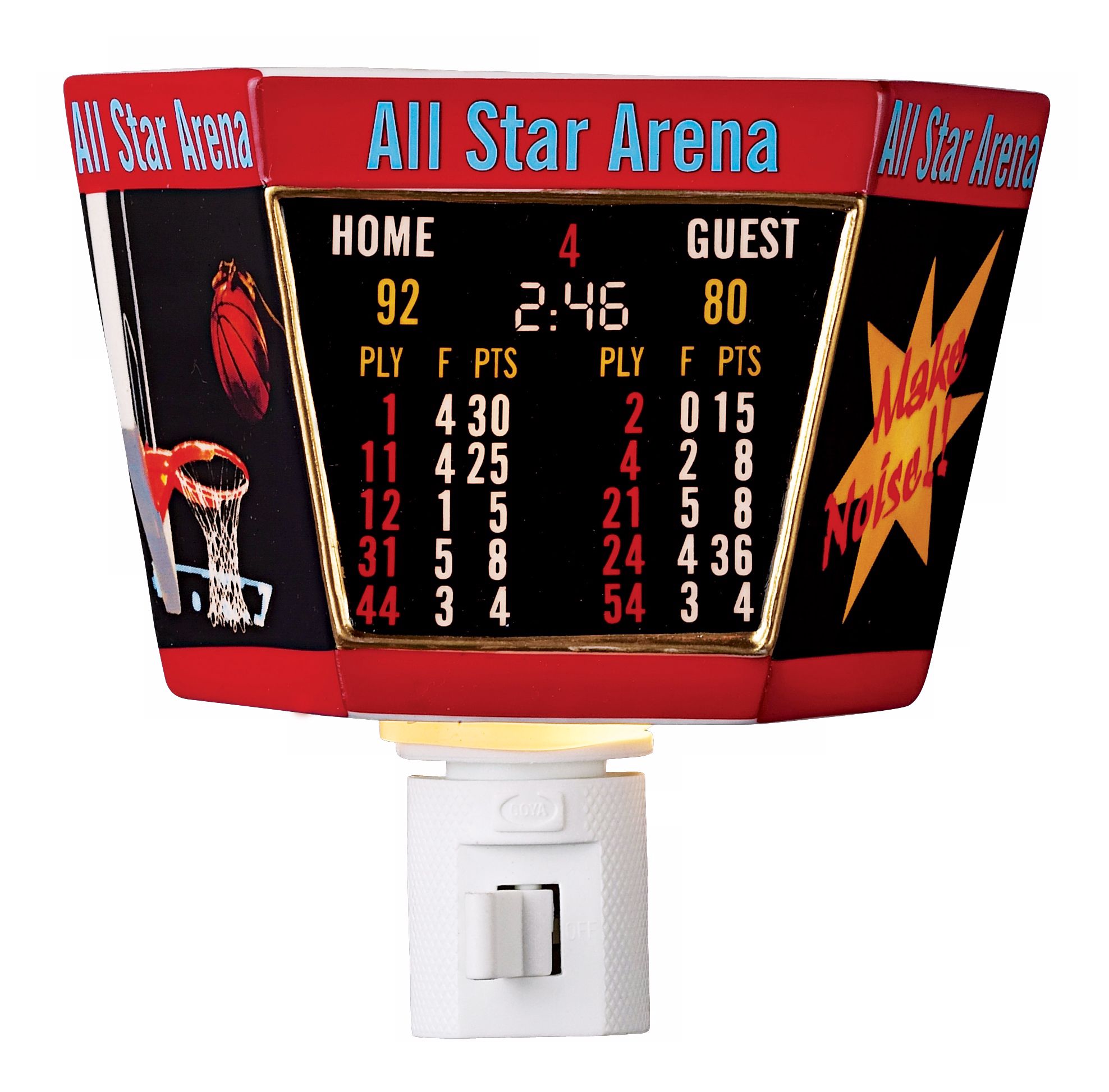 Basketball Scoreboard Night Light