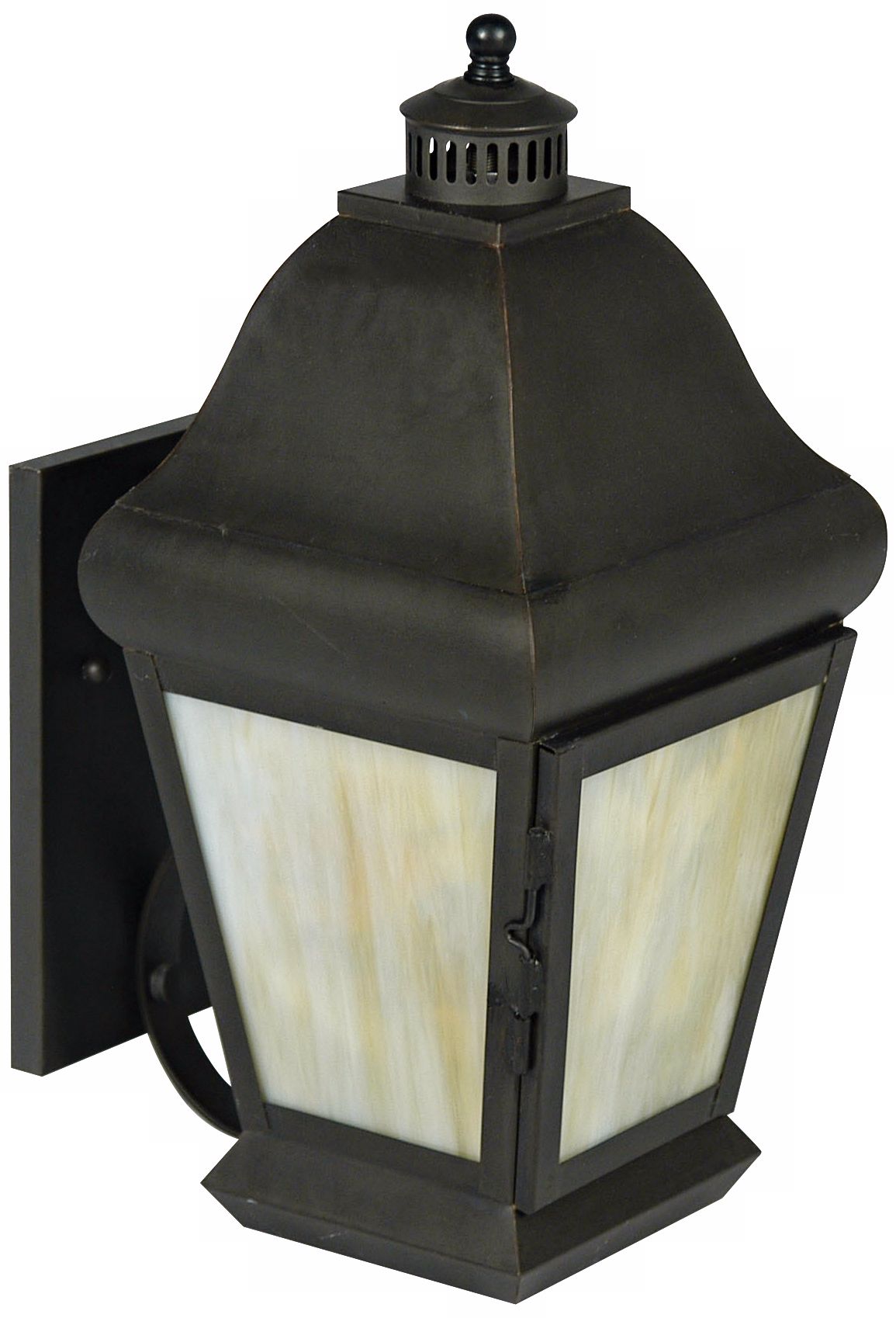Old World Bronze 15 1/2" High Outdoor Wall Light
