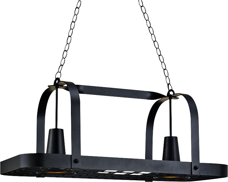 Baker Collection Pot Rack Chandelier