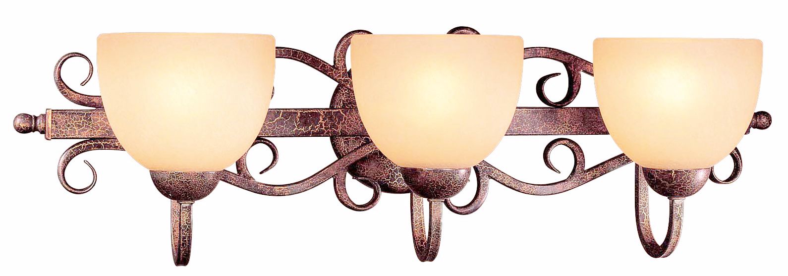 Caspian Collection 27 1/2" Wide Bathroom Light Fixture