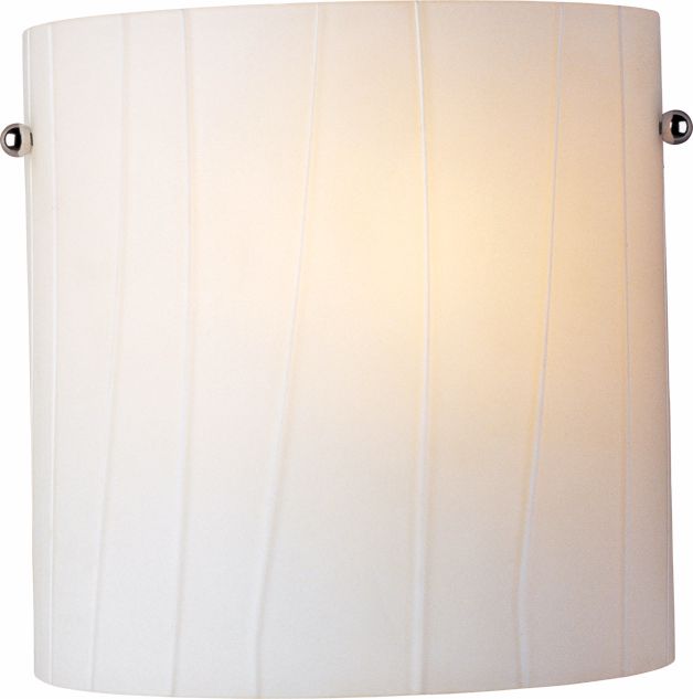 Metro White on White One Light Wall Sconce