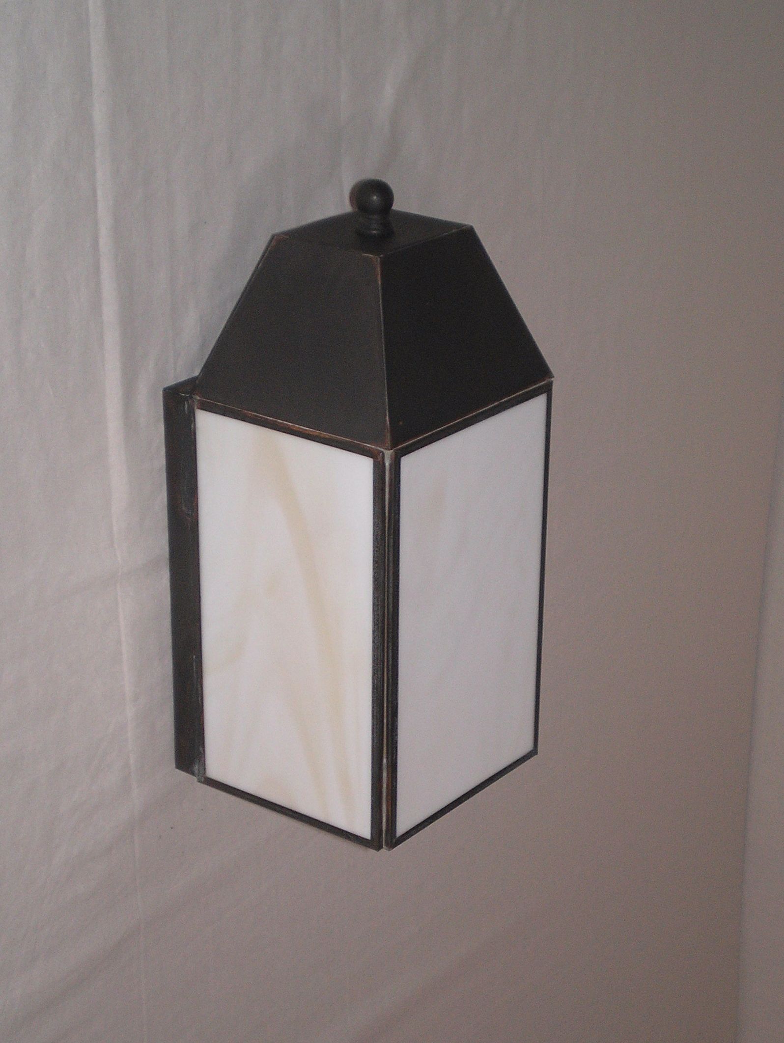 Old World Bronze 11" High Outdoor Wall Light