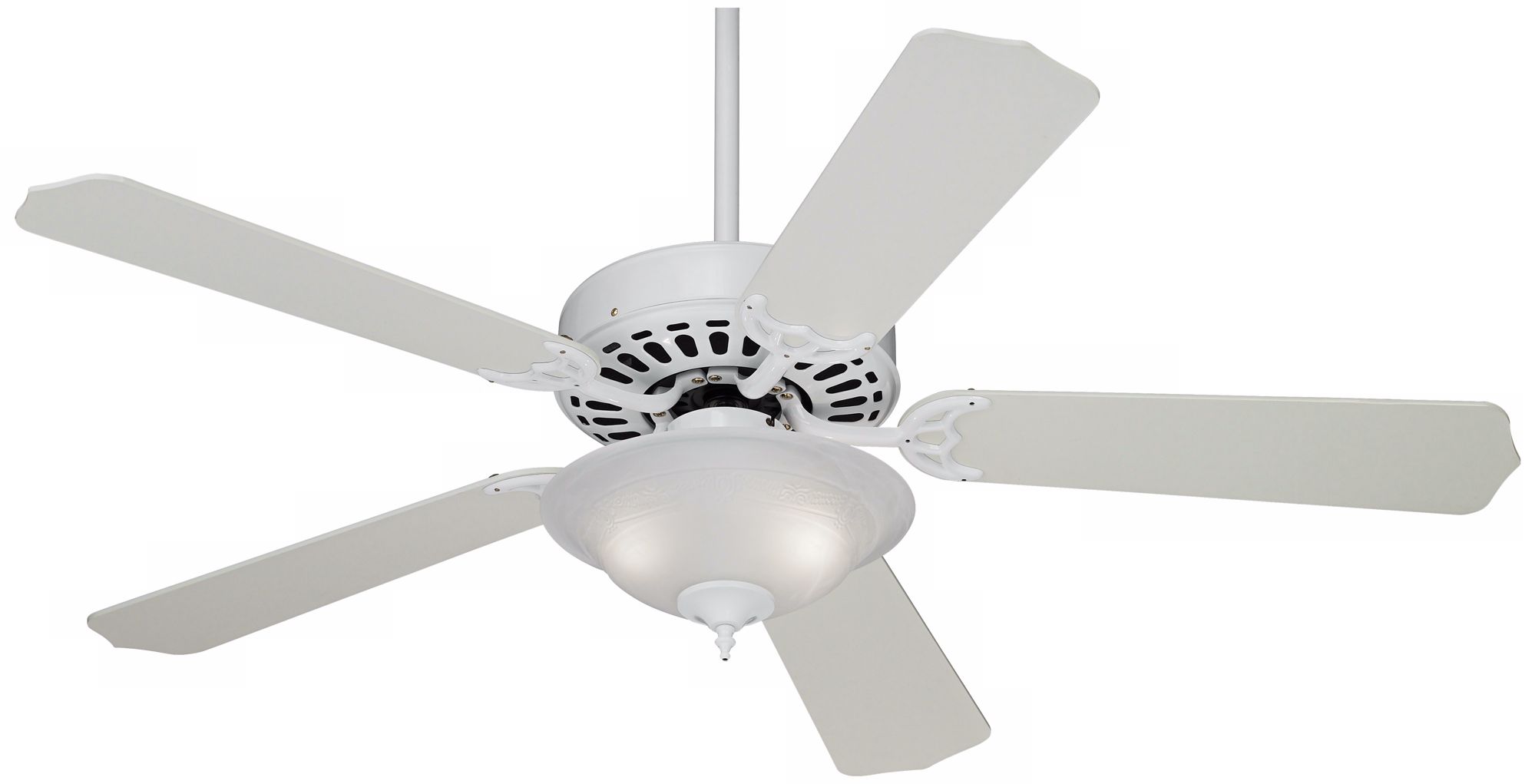 52 White Knight ENERGY STAR 2 Light Kit Ceiling Fan 26847 18756