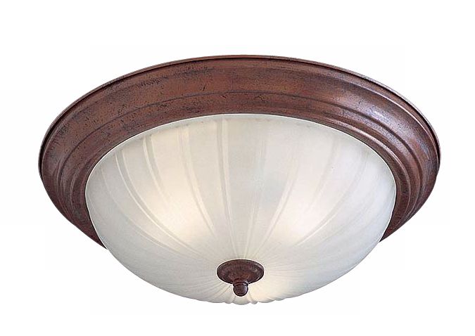 Melon 15" Wide Bronze ENERGY STAR® Ceiling Light Fixture