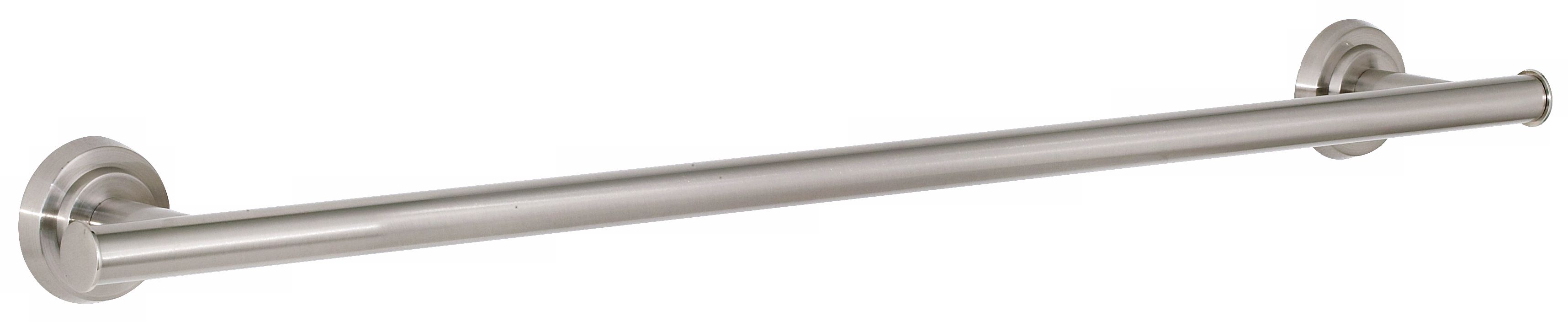 Lux Satin Nickel Finish 24" Bath Towel Bar