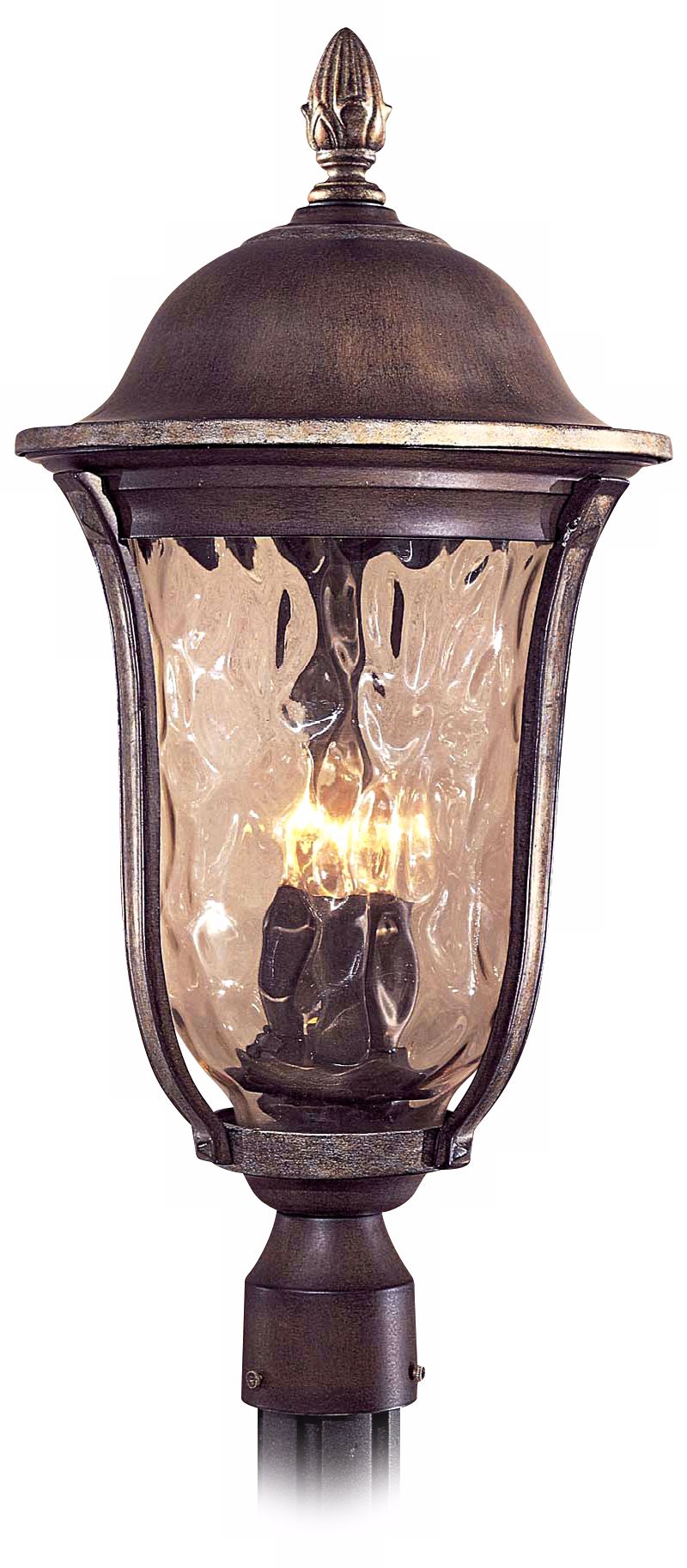 Montanero Collection 25 1/2" High Post Mount Outdoor Light