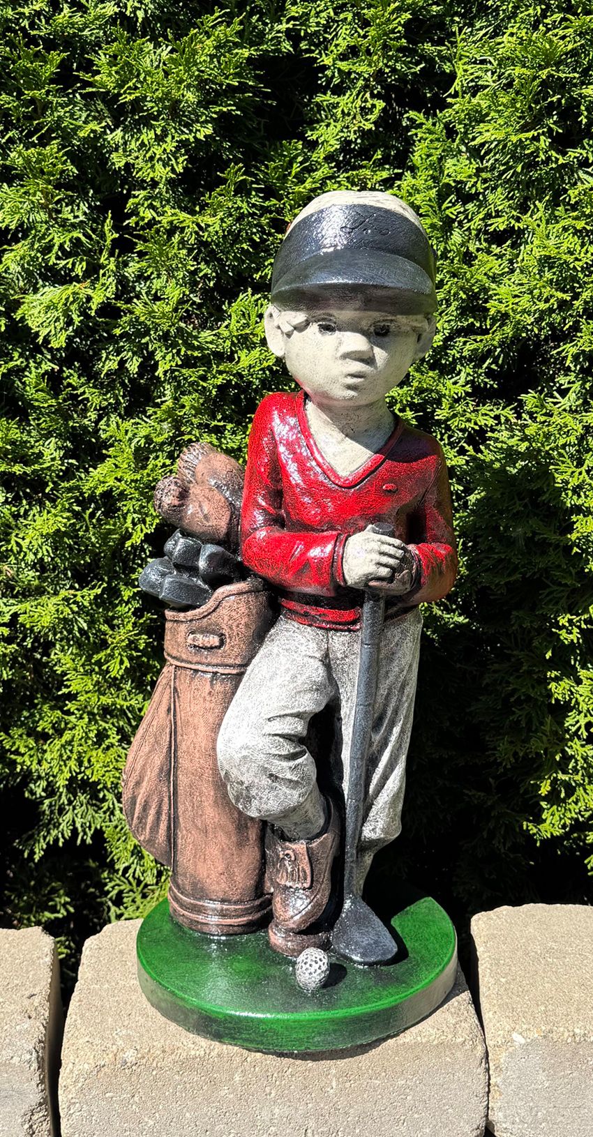 Golfer Garden Accent