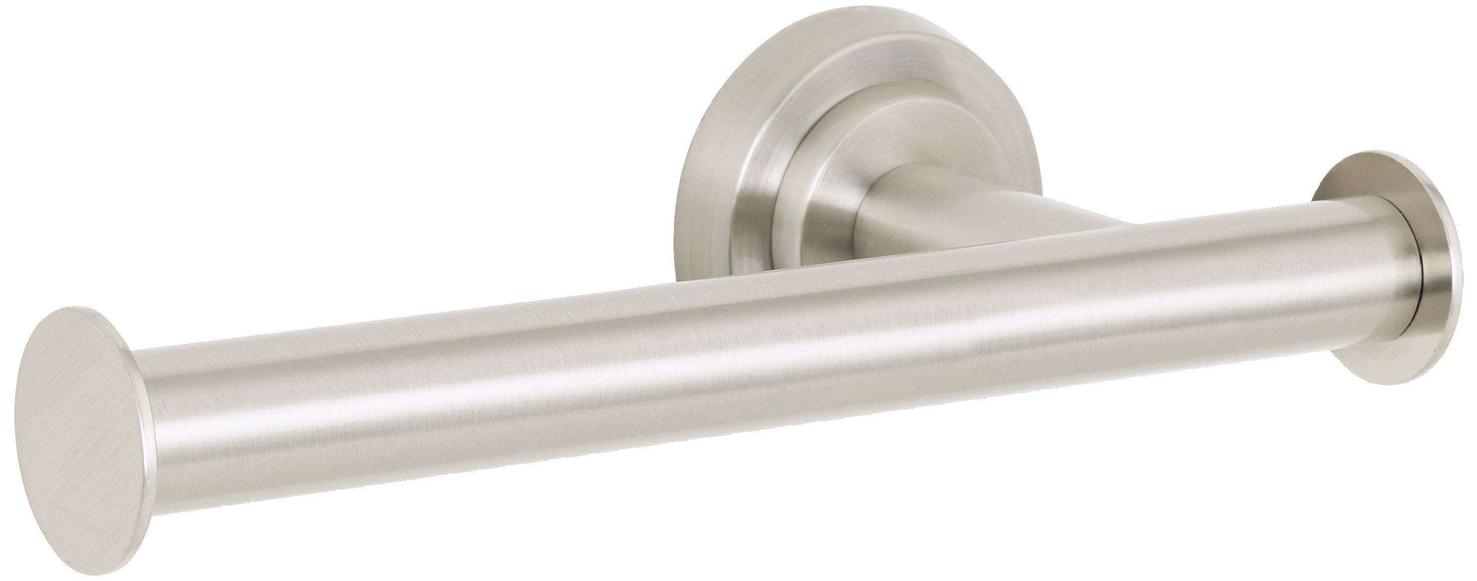 Lux Collection Satin Nickel Toilet Paper Holder