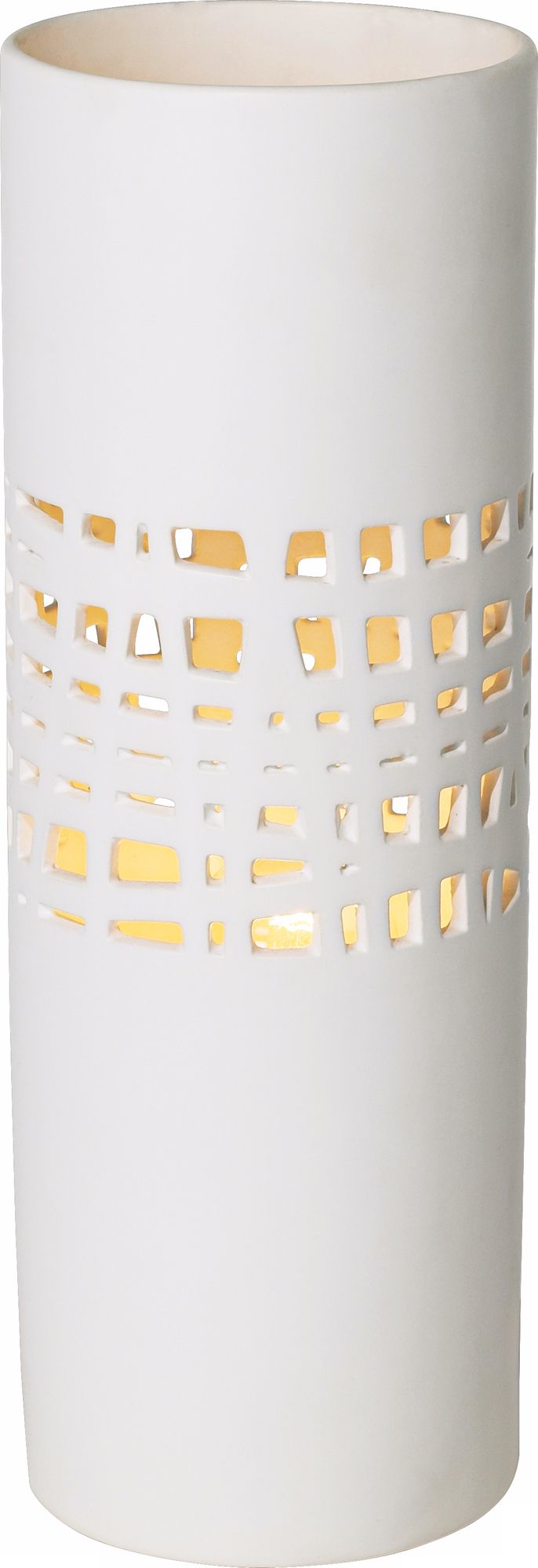 Bravi Collection Soft White Ceramic Accent Lamp