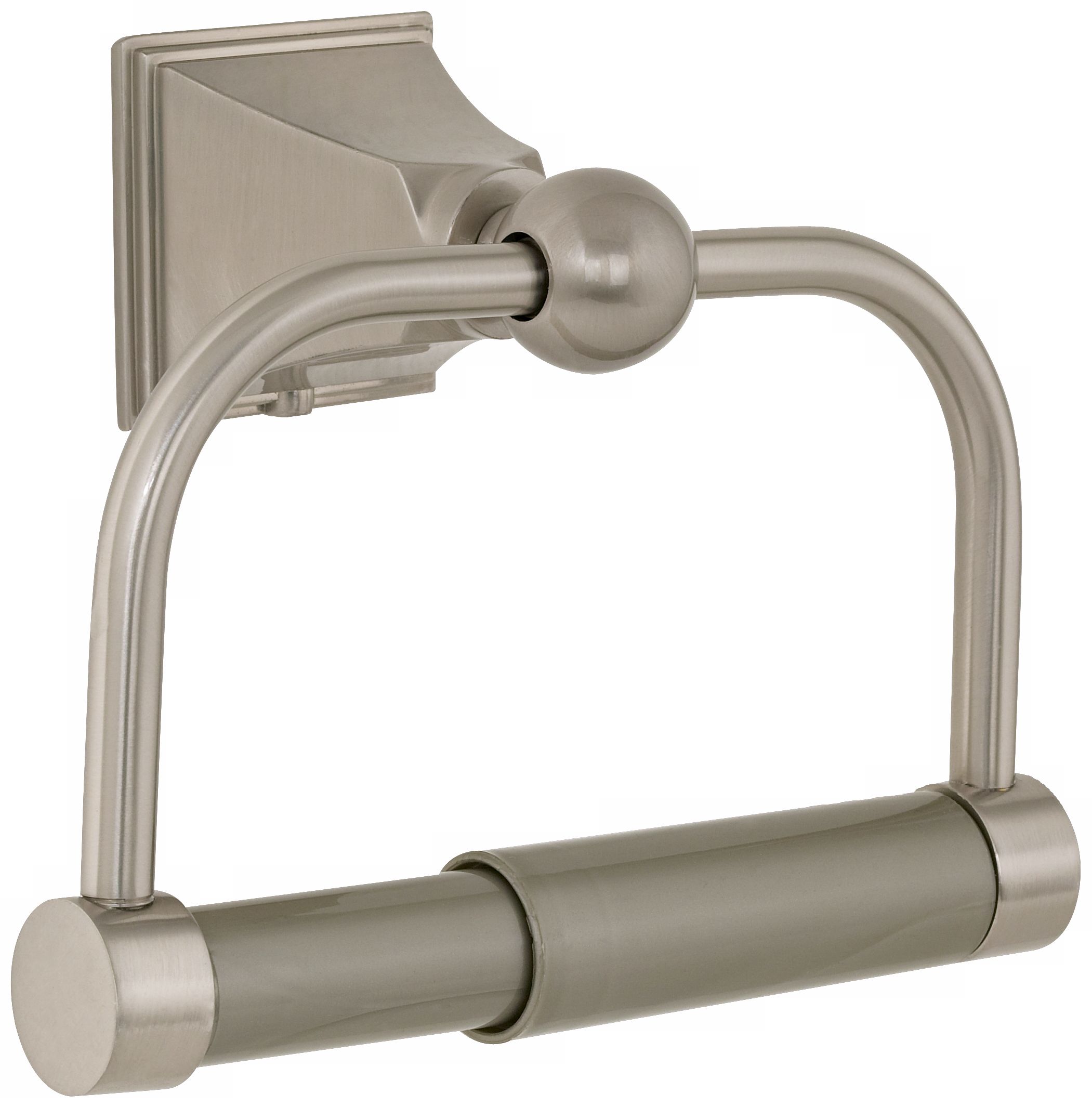 Mandalay Collection Satin Nickel Toilet Paper Holder