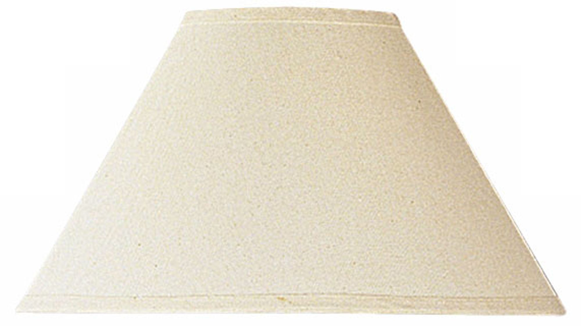 Ivory Linen Hardback Lamp Shade 6x16x10 (Spider)