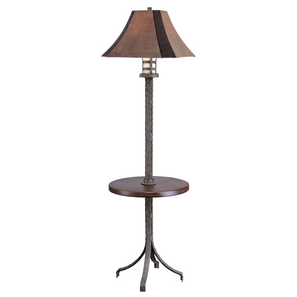 Mission Valley Del Rey Tray Table Floor Lamp   #27804