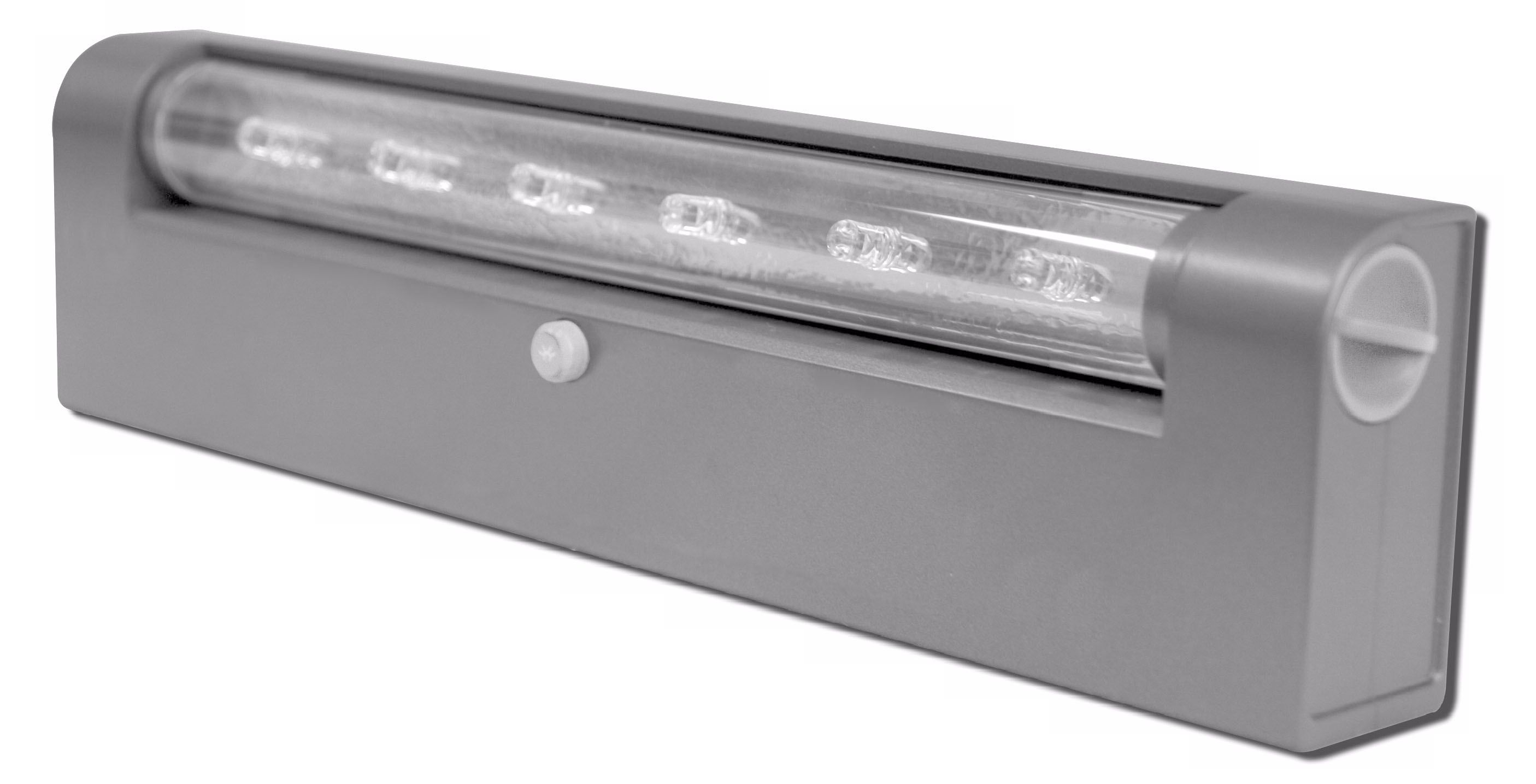 Rite Lite Battery Powered Grey Finish Under Cabinet LED