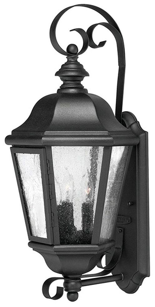 Hinkley Edgewater Black 21" High Outdoor Wall Light