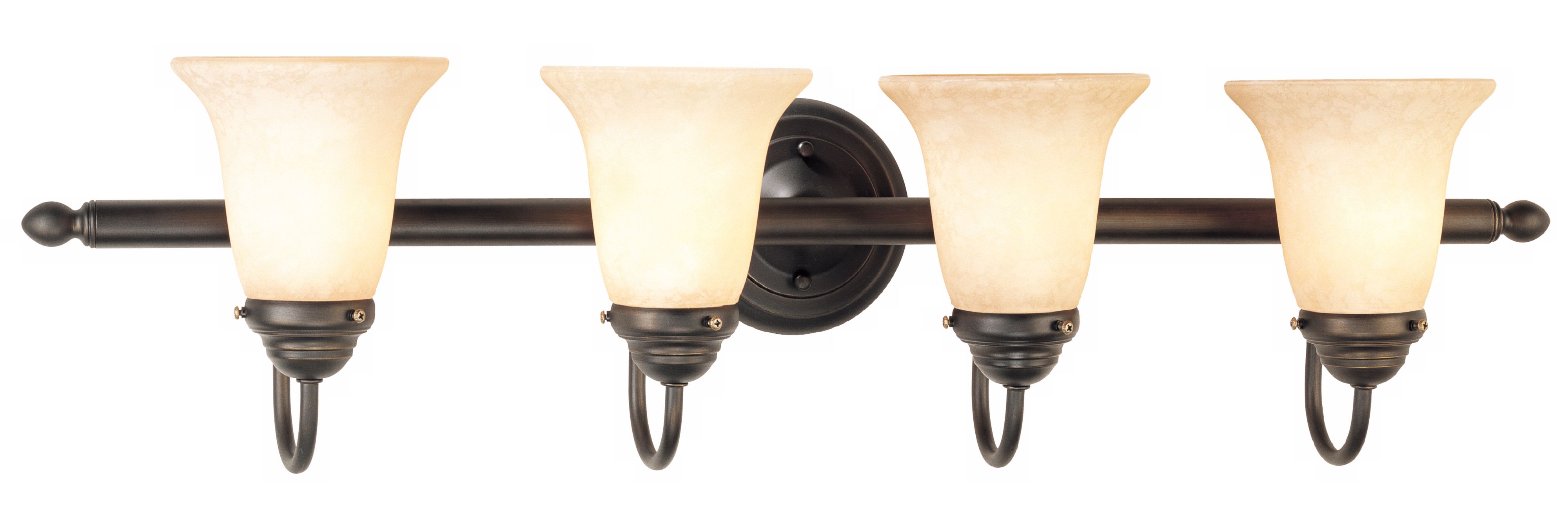 Trent Collection 34 3/4" Wide Bathroom Light Fixture