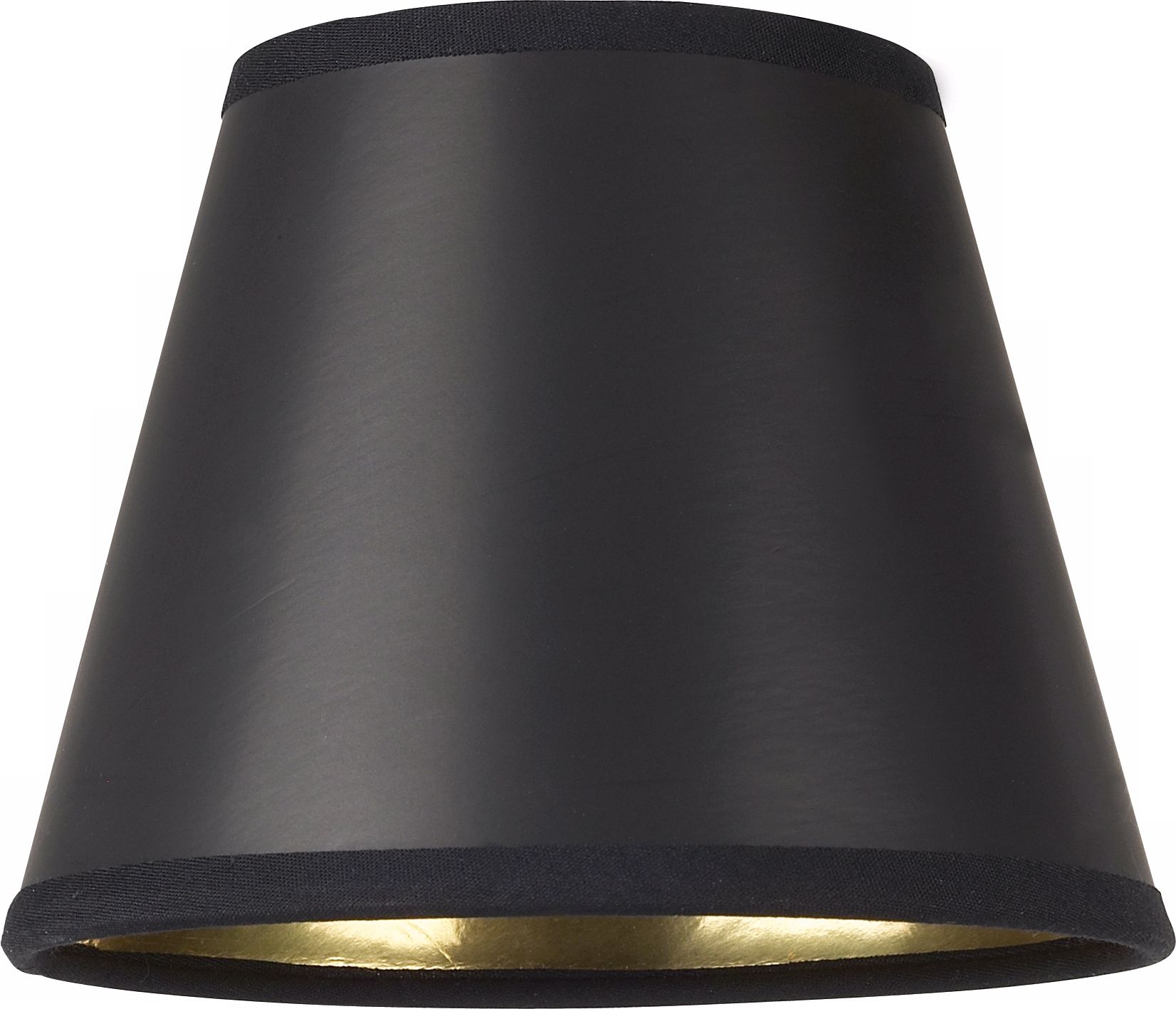 Black Paper Lamp Shade 3x5x4 (Clip-On)
