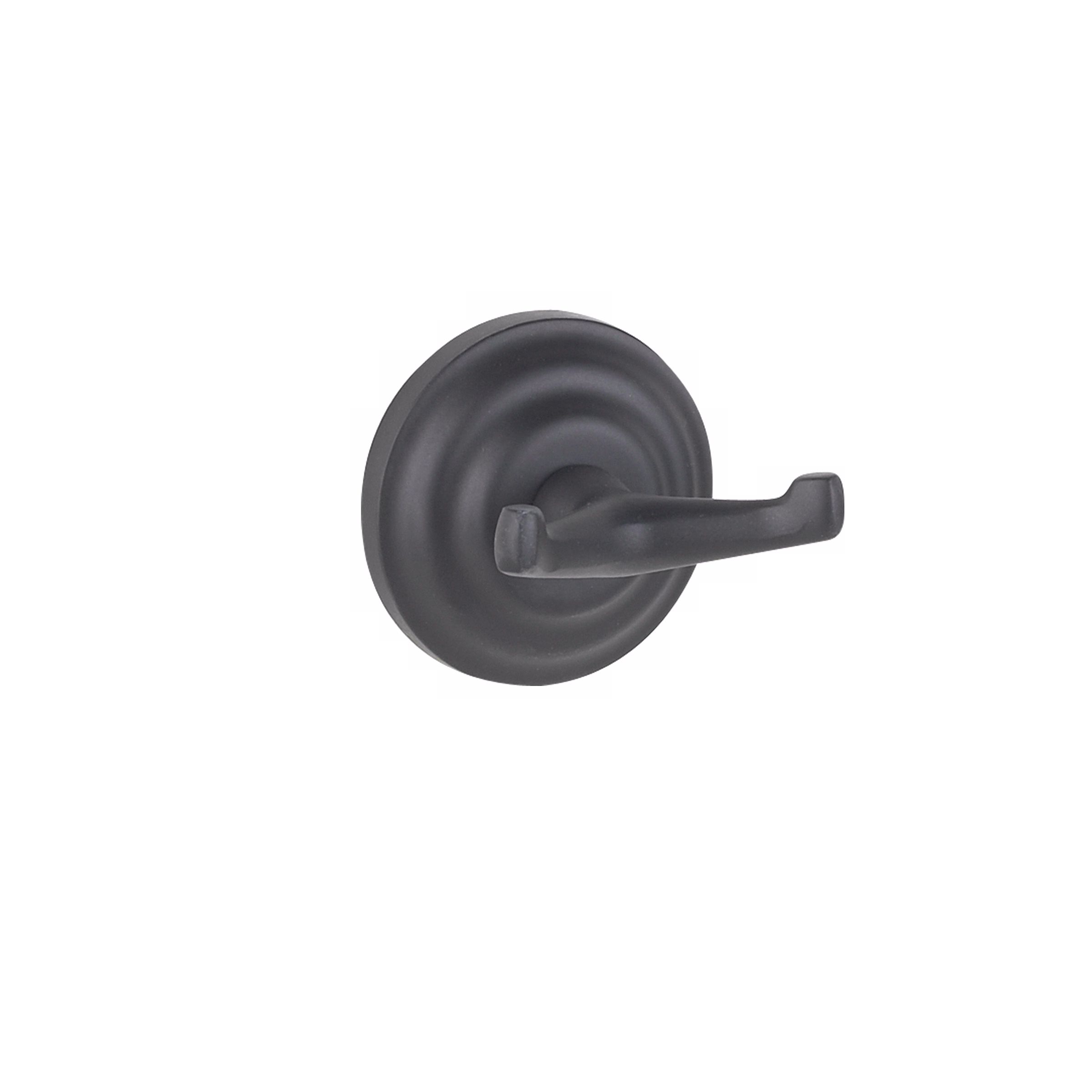 Brentwood Matte Black Bathroom Robe Hook