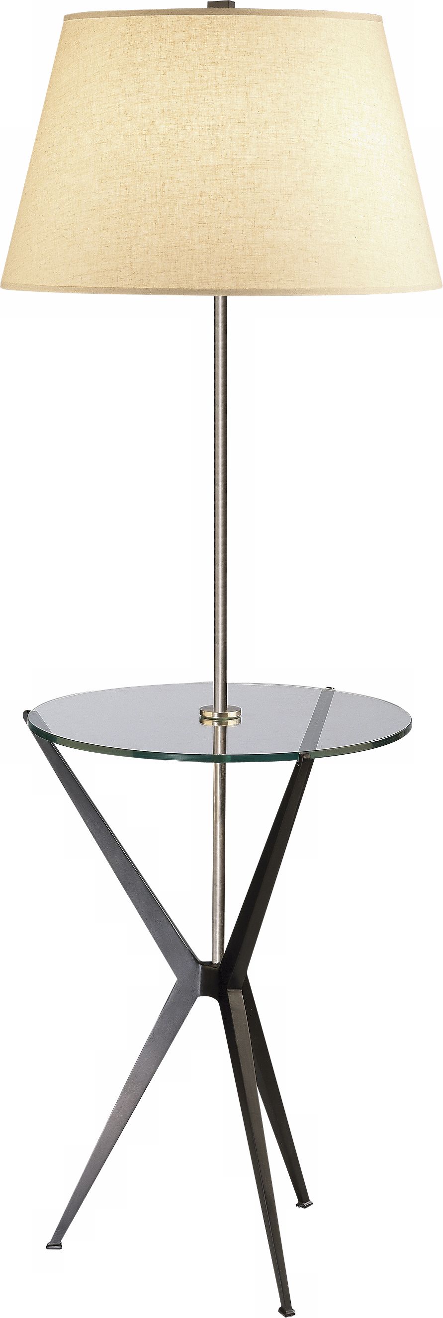 Robert Abbey Collin Saki Shade Tray Floor Lamp