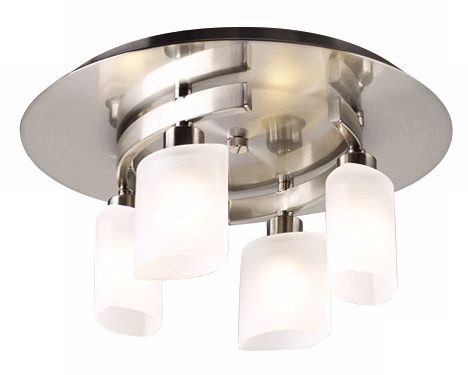 Contemporary Cluster 13" Wide Ceiling Light Fixture