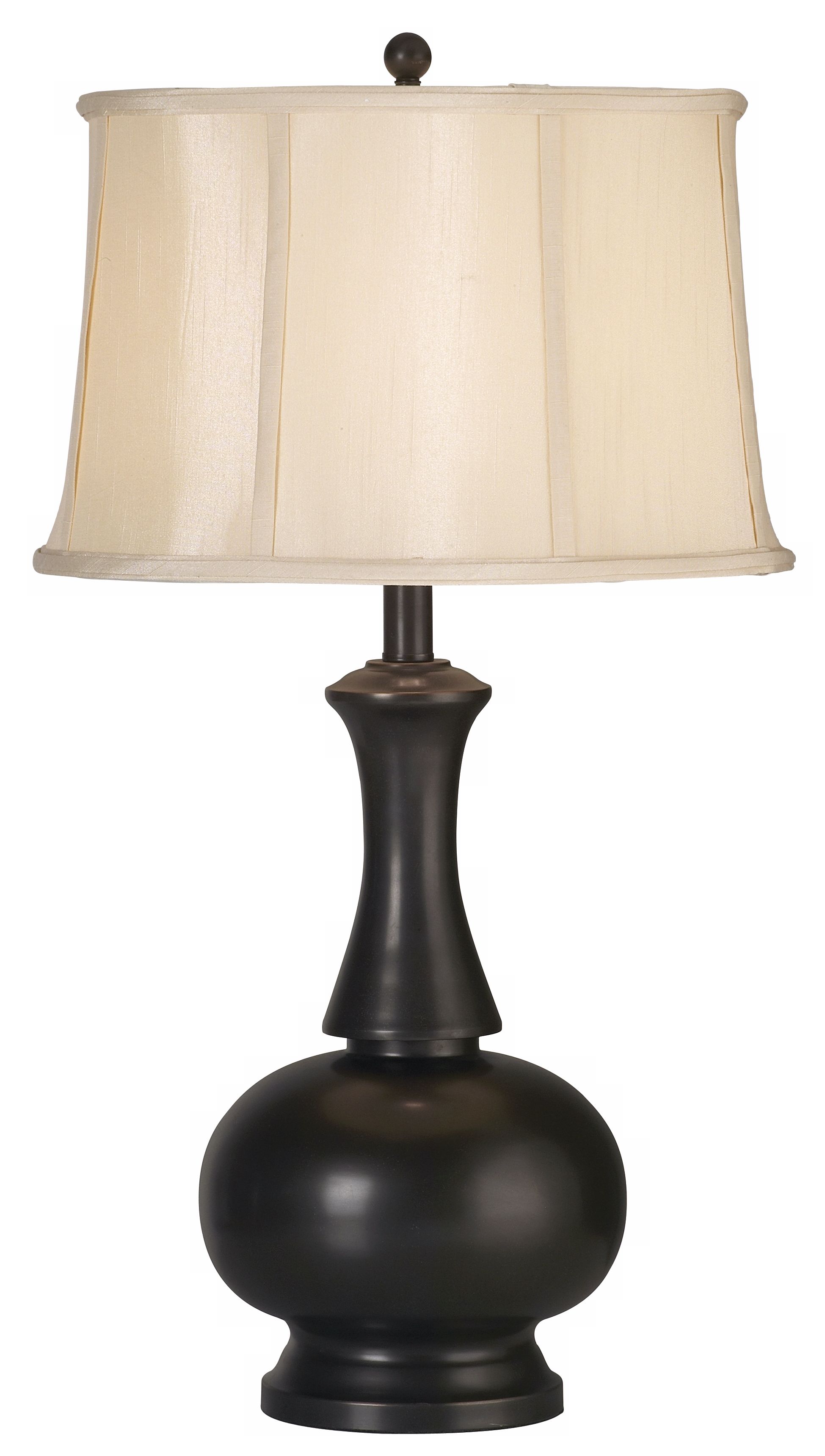 Black Bronze Genie Bottle Table Lamp